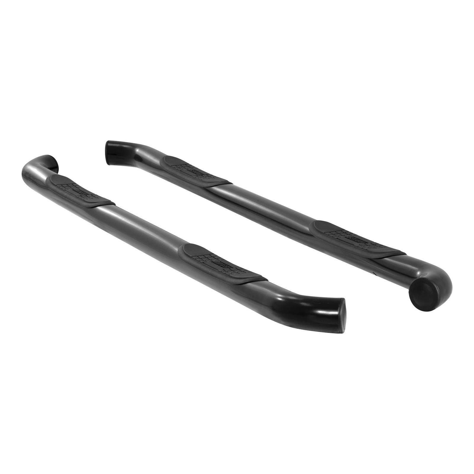 Aries Automotive 3 in. Round Side Bars for 2009-2014 F-150 - 203039 Step Bars, Diameter, Steel, Black Powdercoated, Ford, Pair thumbnail 2