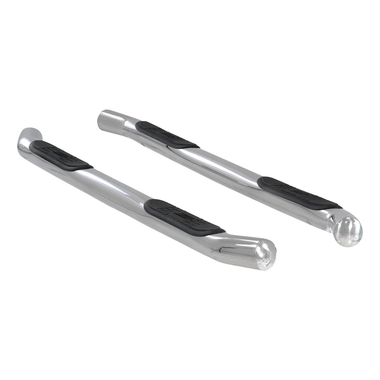 Aries Automotive 3 in. Round Side Bars for 2011-2019 EXPLORER - 203041-2 Step Bars, Diameter, Stainless Steel, Polished, Ford, Pair thumbnail 5