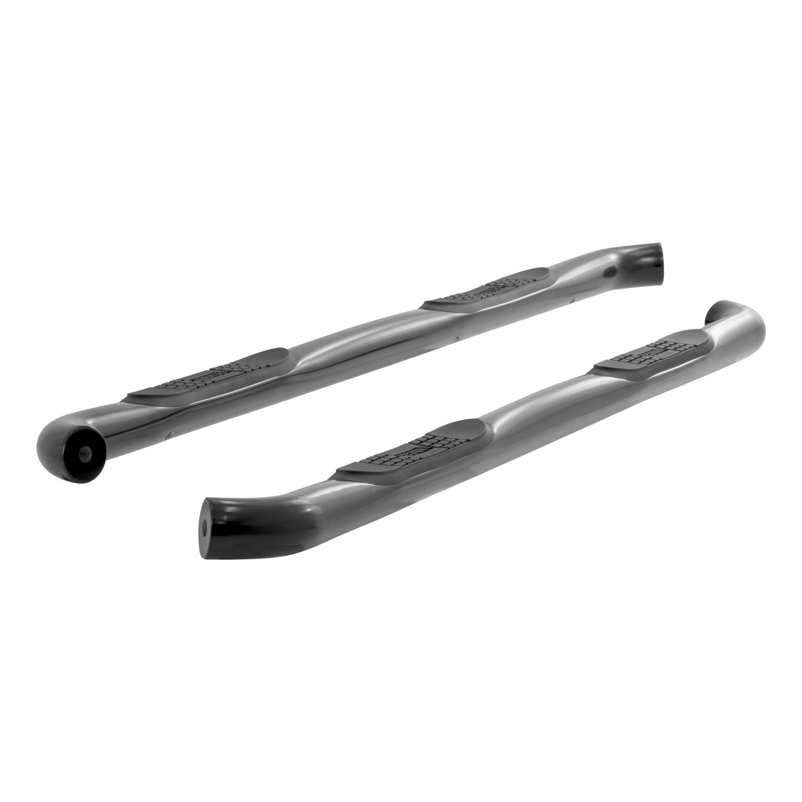 Aries Automotive 3 in. Round Side Bars 203043 Step Bars, Diameter, Steel, Black Powdercoated, Ford, Pair thumbnail 6