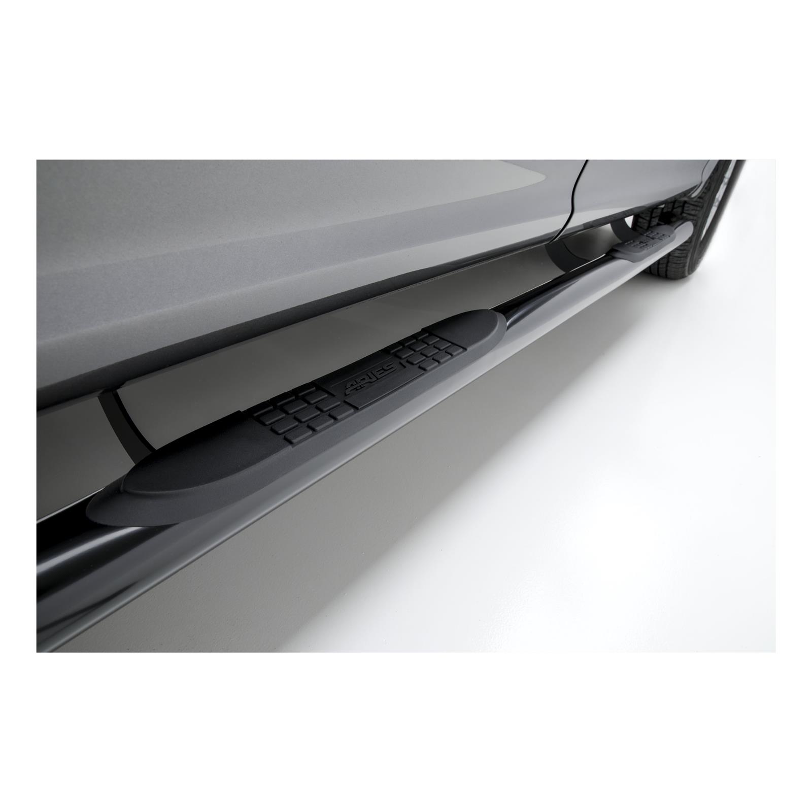 Aries Automotive 3 in. Round Side Bars 203043 Step Bars, Diameter, Steel, Black Powdercoated, Ford, Pair thumbnail 3