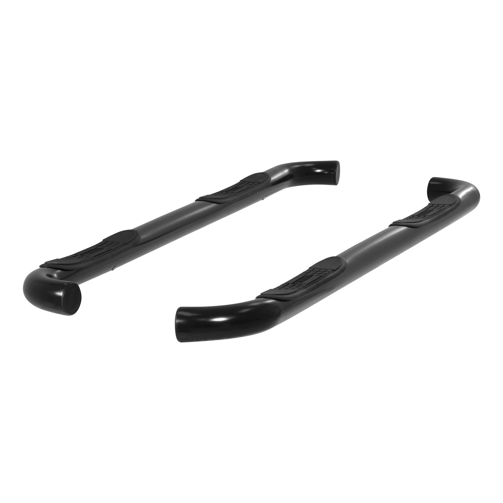 Aries Automotive 3 in. Round Side Bars 203044 Step Bars, Diameter, Steel, Black Powdercoated, Ford, Pair thumbnail 3