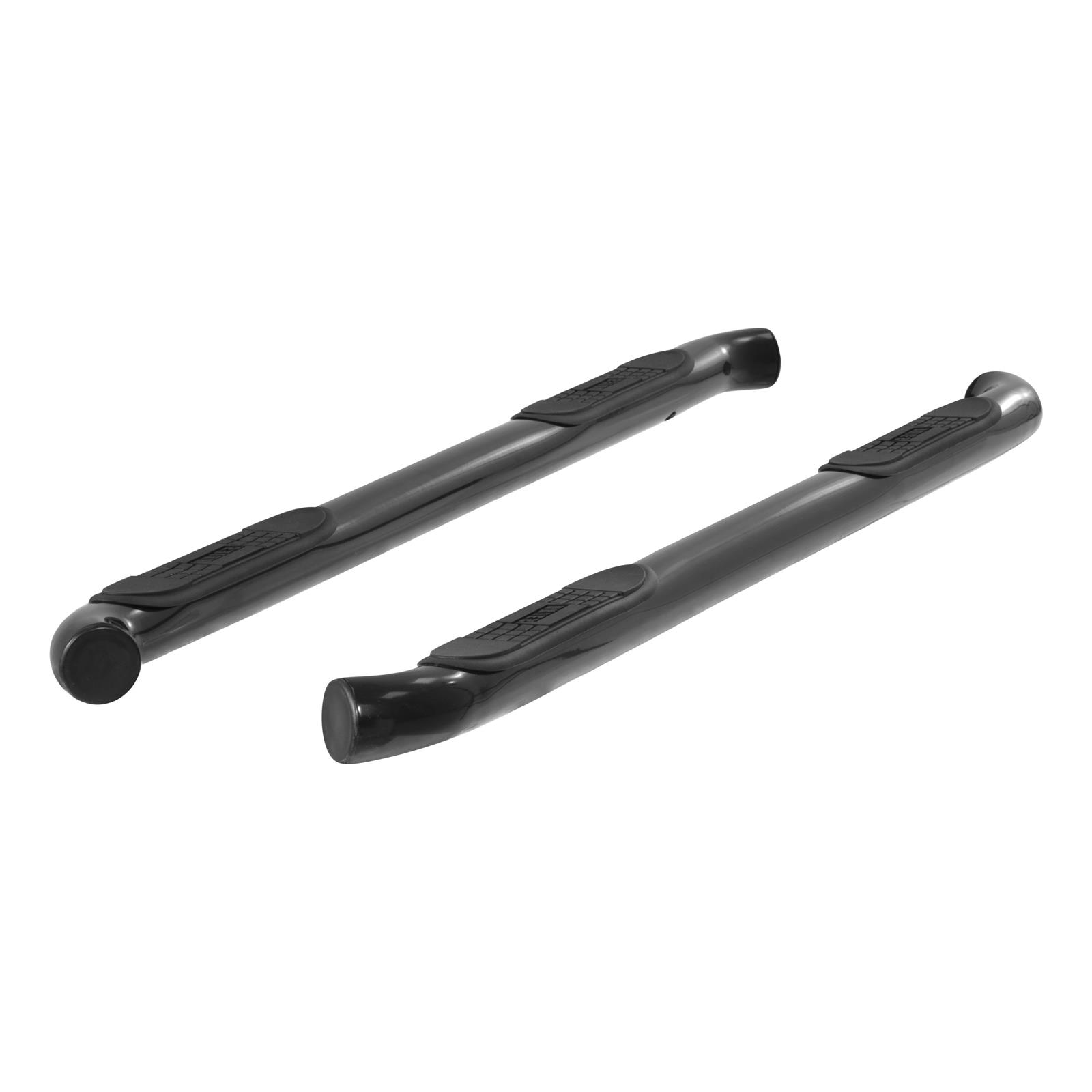 Aries Automotive 3 in. Round Side Bars for 2009-2016 ACADIA, TRAVERSE, 2008-2010 OUTLOOK - 204031 Step Bars, Diameter, Steel, Black Powdercoated, Chevy, GMC, Saturn, Pair thumbnail 3