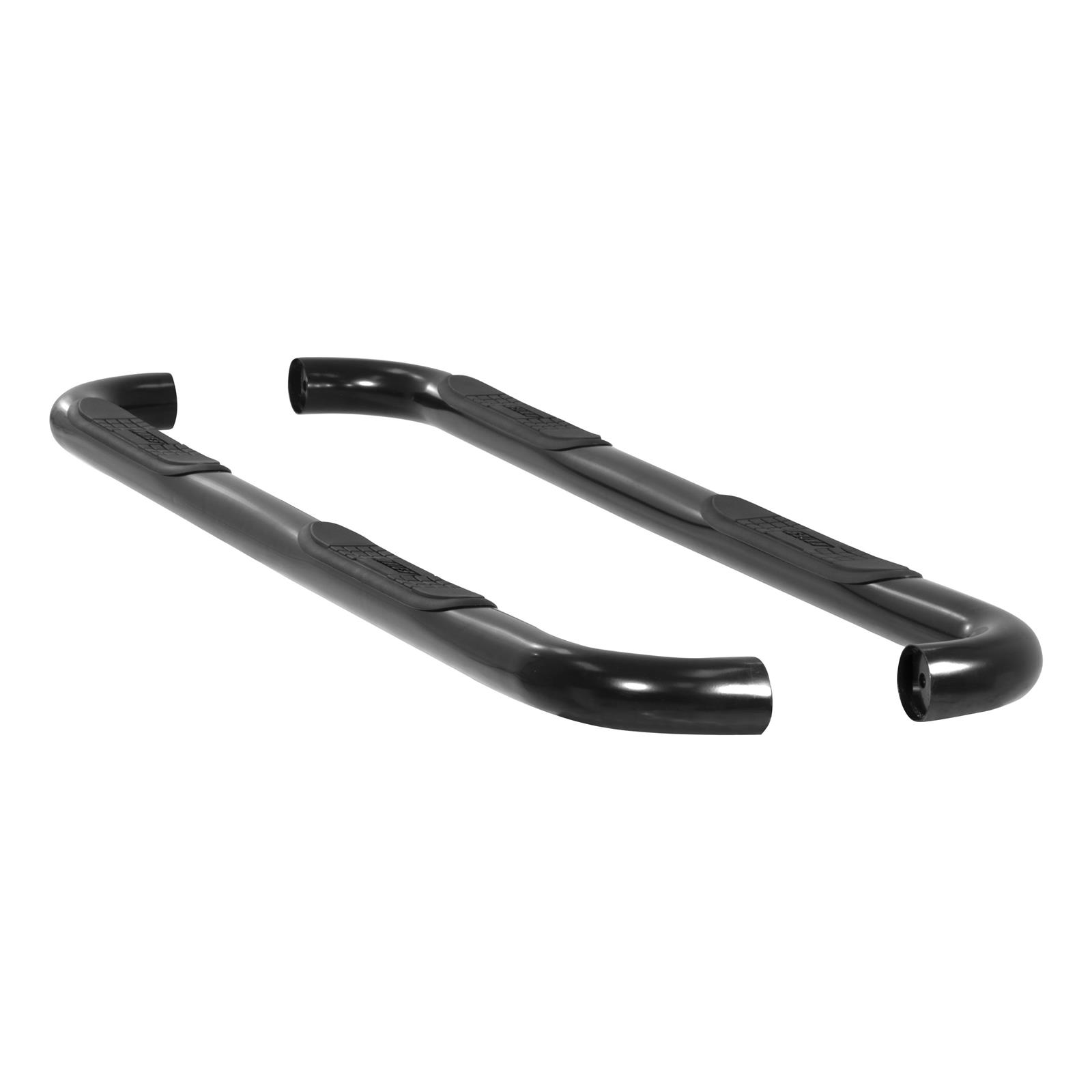 Aries Automotive 3 in. Round Side Bars for 2015-2022 CANYON, COLORADO - 204052 Step Bars, Diameter, Steel, Black Powdercoated, Chevy, GMC, Pair thumbnail 2