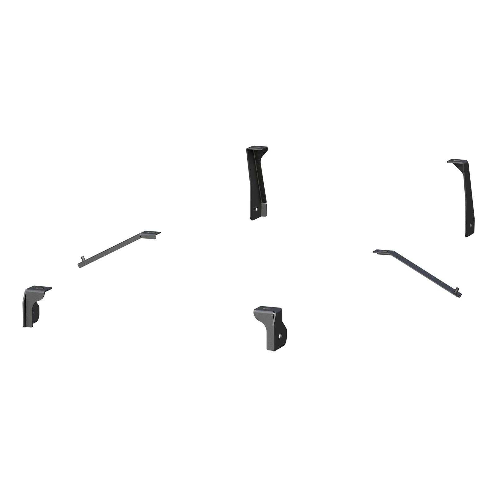 Aries Automotive 3 in. Round Side Bars 204054-2 Nerf and Step Bars, Stainless Steel, Polished, 3.00 Diameter, Chevrolet, GMC, Pair thumbnail 3