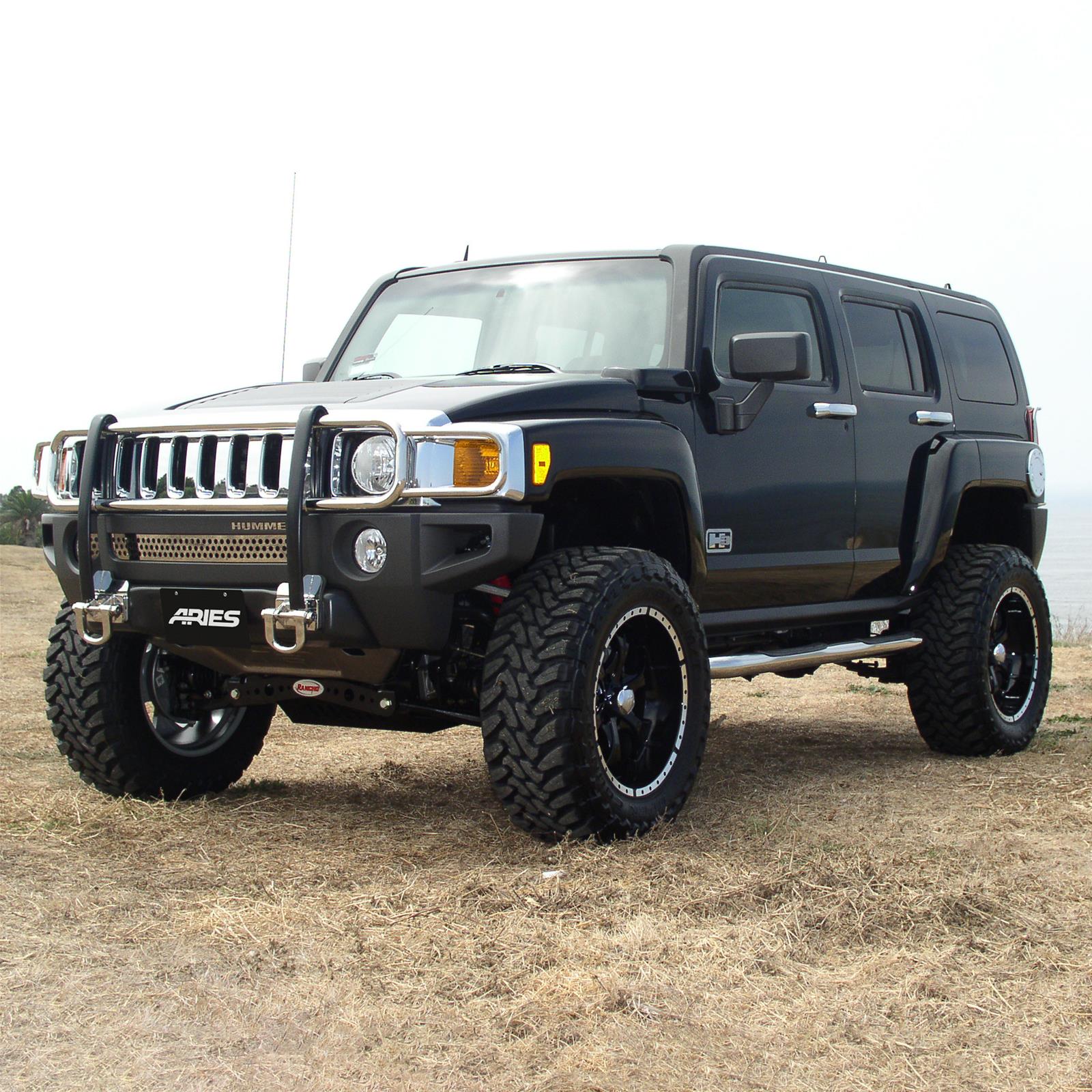 ARIES Automotive 204075-2 Aries Automotive 3 in. Round Side Bars