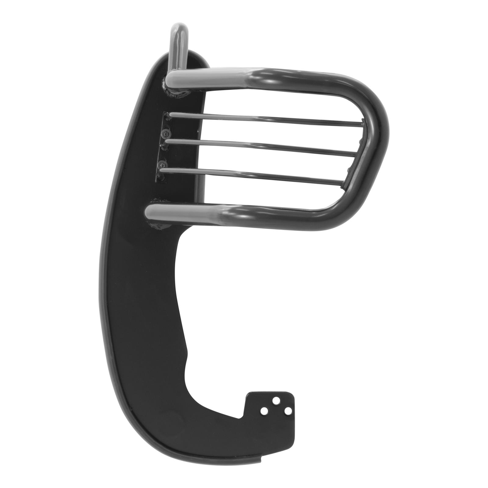 Aries Automotive Grille Guards for 1996-1998 4RUNNER, 1998-2000 TACOMA - 2042 Step Bars, Round Side, 3 inch, Steel, Black Powdercoated, Toyota, Pair thumbnail 4