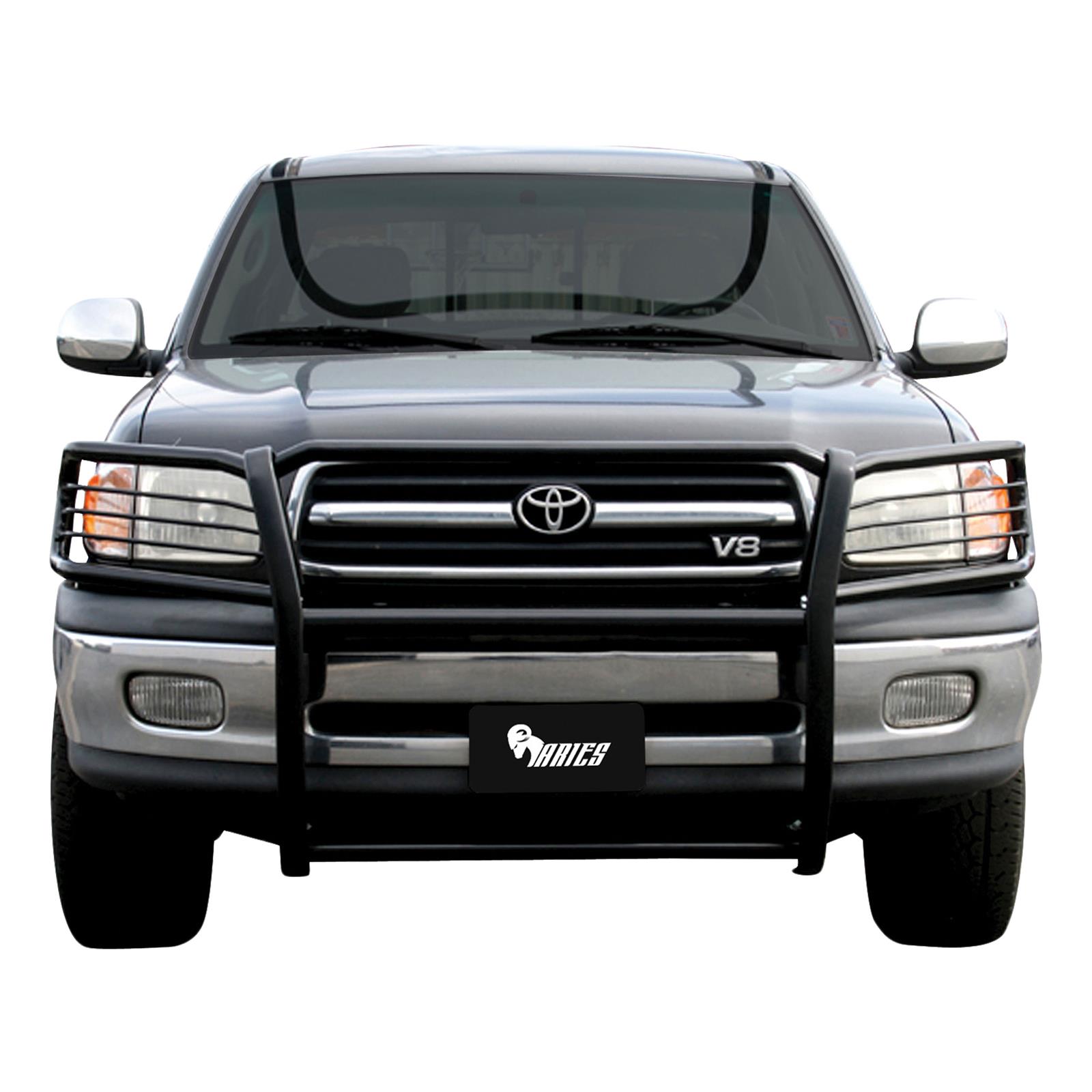 Aries Automotive Grille Guards for 2000-2002 TUNDRA - 2045 Guard, Brush Guard Steel, Black Powdercoated, Toyota, Each