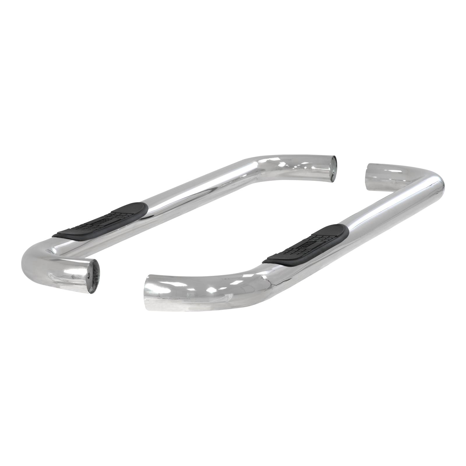 Aries Automotive 3 in. Round Side Bars 205000-2 Step Bars, Diameter, Stainless Steel, Polished, Dodge, Pair thumbnail 3