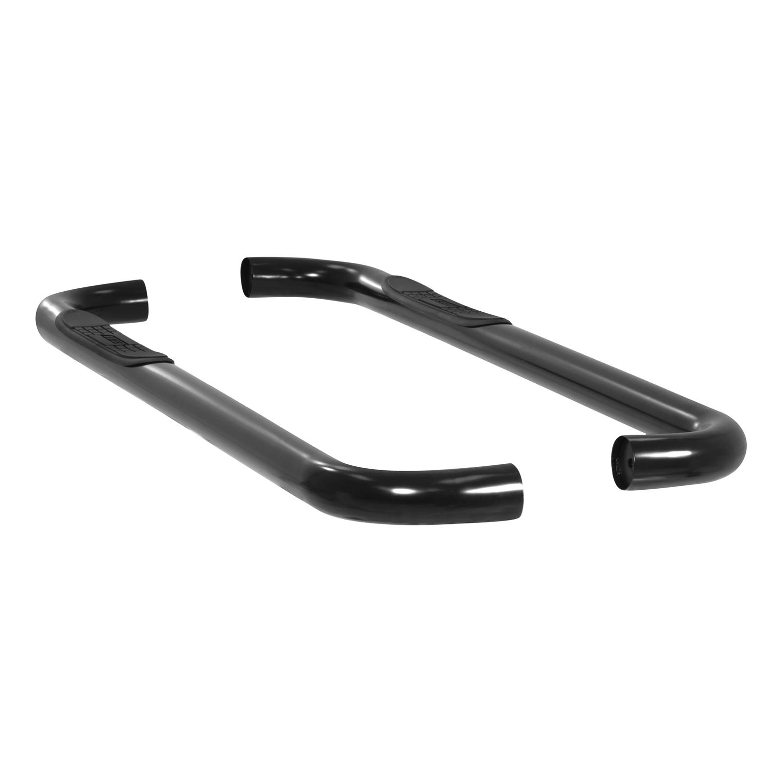 Aries Automotive 3 in. Round Side Bars for 1997-2004 DAKOTA - 205000 Step Bars, Diameter, Steel, Black Powdercoated, Dodge, Pair thumbnail 2