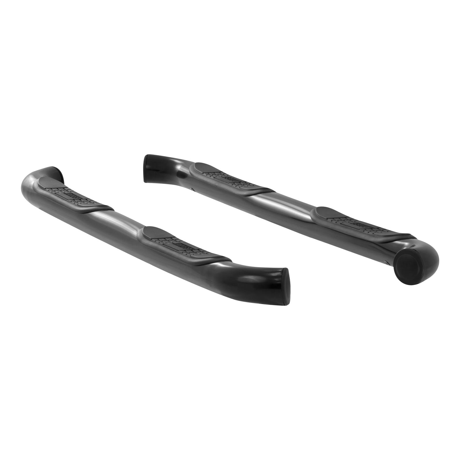 Aries Automotive 3 in. Round Side Bars for 2007-2011 NITRO - 205015 Step Bars, Diameter, Steel, Black Powdercoated, Dodge, Pair thumbnail 3