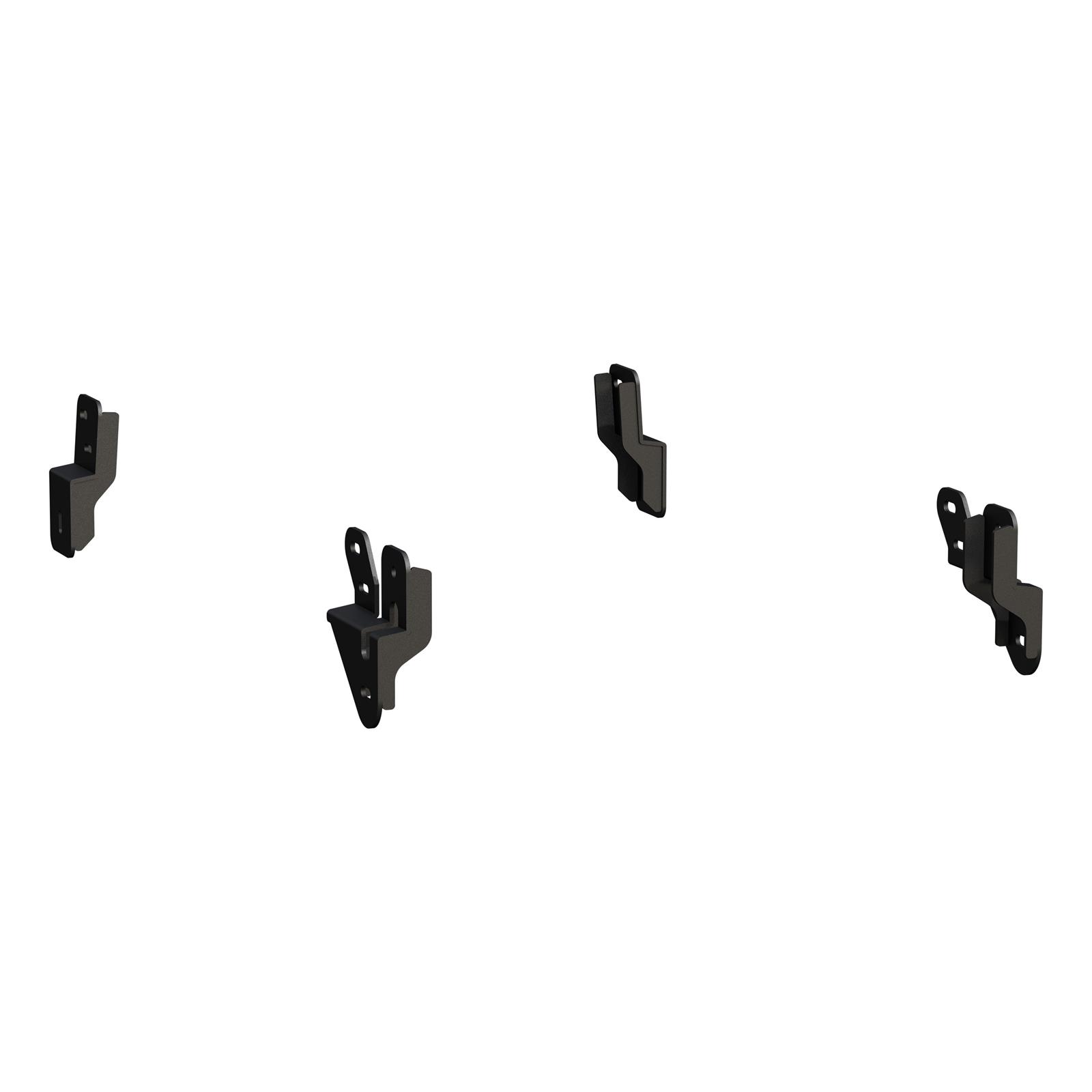 Aries Automotive 3 in. Round Side Bars 205039-2 Nerf and Step Bars, Stainless Steel, Polished, 3.00 Diameter, Dodge, Pair thumbnail 6