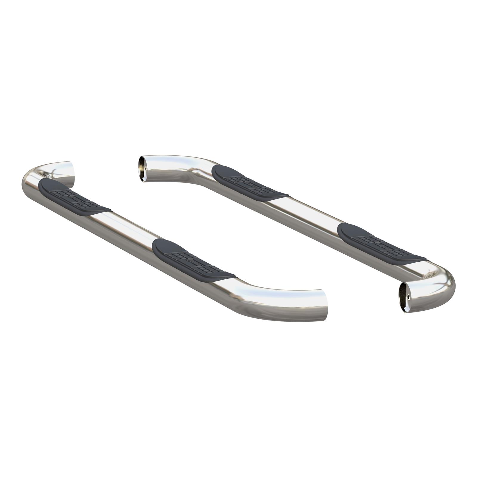 Aries Automotive 3 in. Round Side Bars for 2011-2018 1500, 2019-2024 1500 CLASSIC, 2009-2010 RAM - 205040-2 Nerf and Step Bars, Bars, Stainless Steel, Polished, 3.00 Diameter, Dodge, Pair thumbnail 5