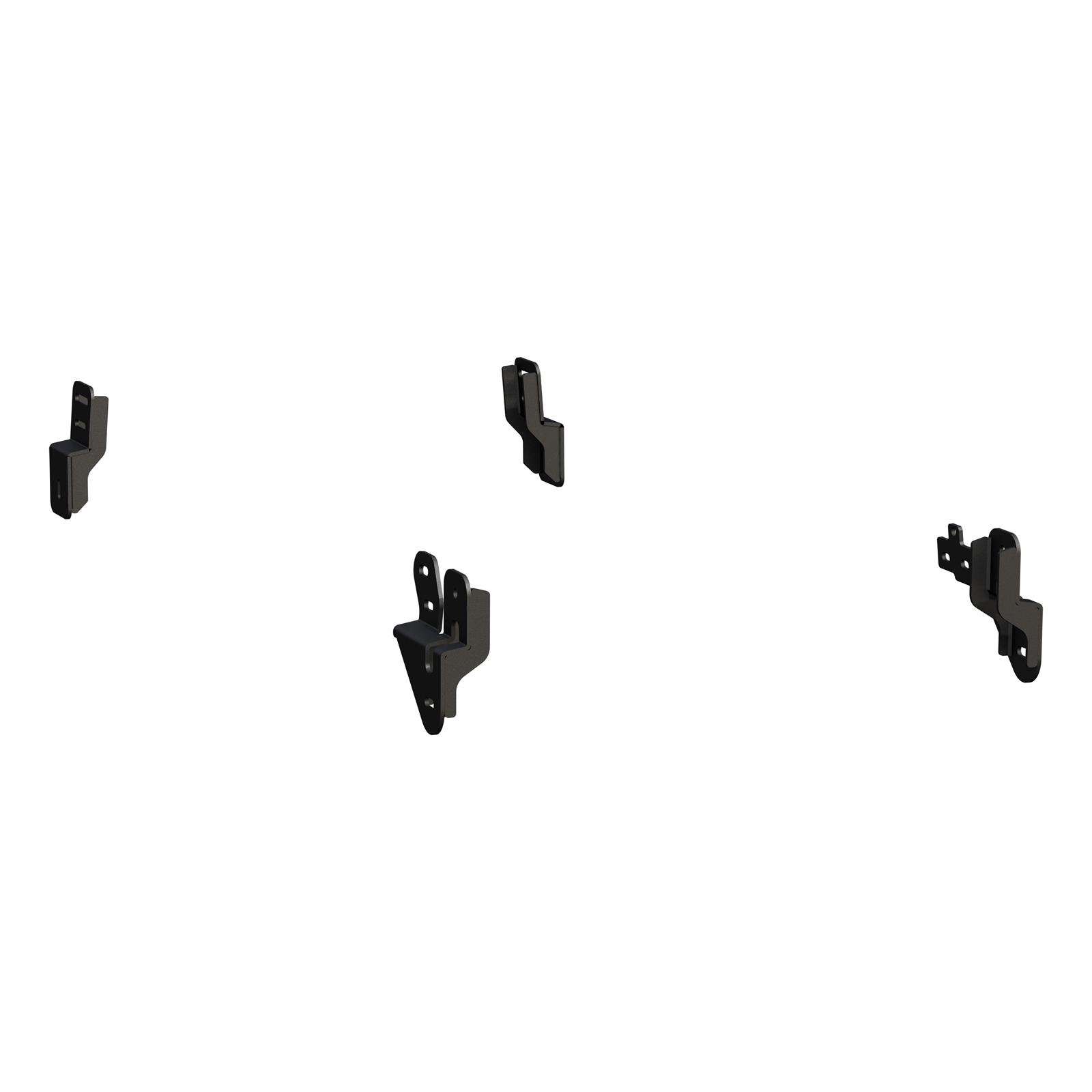 Aries Automotive 3 in. Round Side Bars 205040 Nerf and Step Bars, Steel, Black, Polished, Powdercoated, 3.00 Diameter, Dodge, Pair thumbnail 8