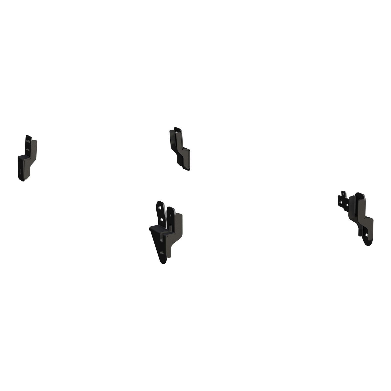Aries Automotive 3 in. Round Side Bars 205041-2 Nerf and Step Bars, Bars, Stainless Steel, Polished, 3.00 Diameter, Dodge, Pair thumbnail 6