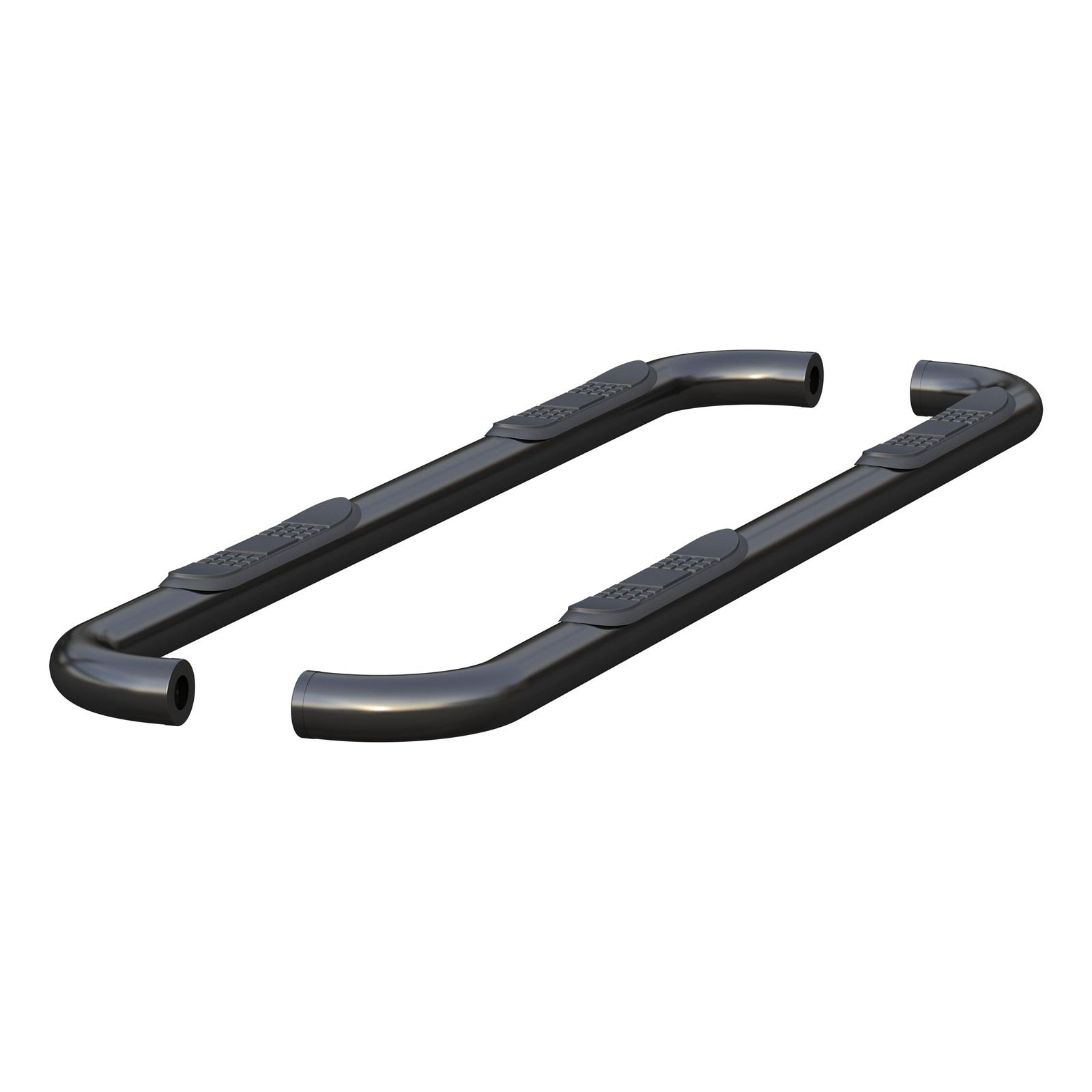 Aries Automotive 3 in. Round Side Bars for 2019-2025 1500 - 205045 Nerf and Step Bars, Bars, Steel, Black, Gloss, Powdercoated, 3.00 Diameter, Ram, Pair thumbnail 3