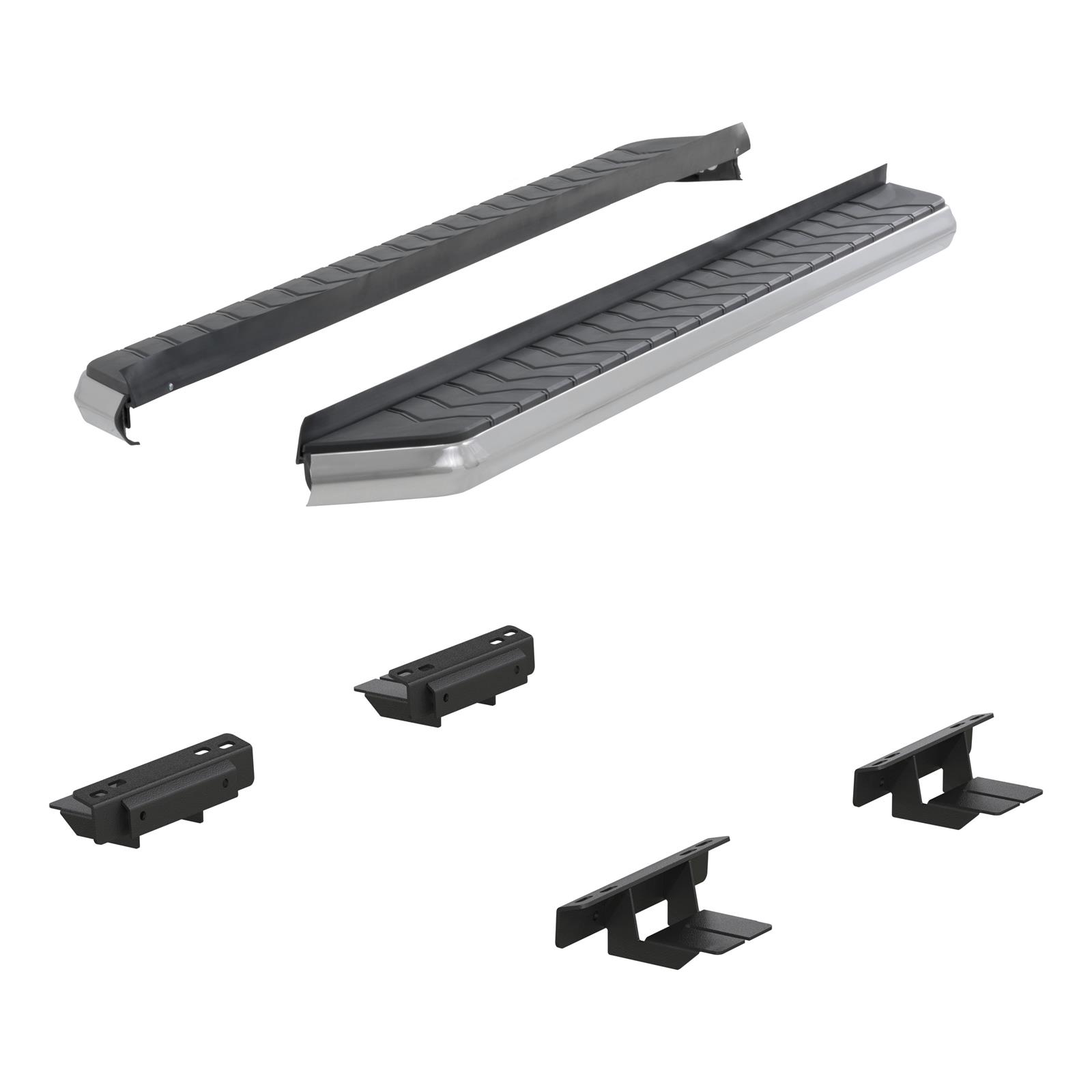 Aries Automotive AeroTread Running Boards for 2015-2024 MURANO - 2051010 Boards, AeroTread, Aluminum/Stainless Steel, Polished, Wheel-to-wheel Position, 70.00 in. Length, Nissan, Pair thumbnail 4