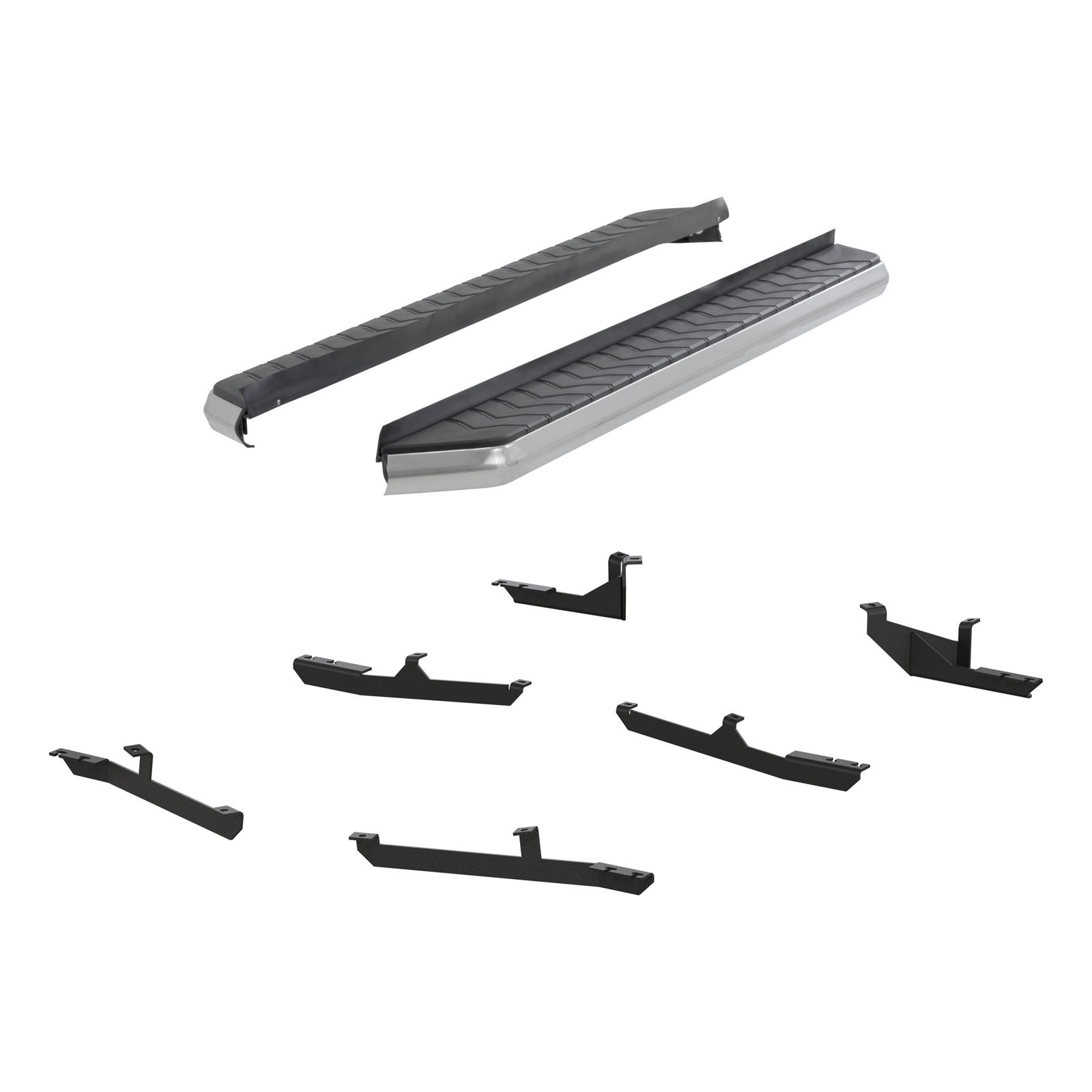 Aries Automotive AeroTread Running Boards for 2016-2021 TUCSON - 2051019 Boards, Aluminum/Stainless Steel, Polished, Full Length, 70.00 in. Length, For Hyundai, Pair thumbnail 2
