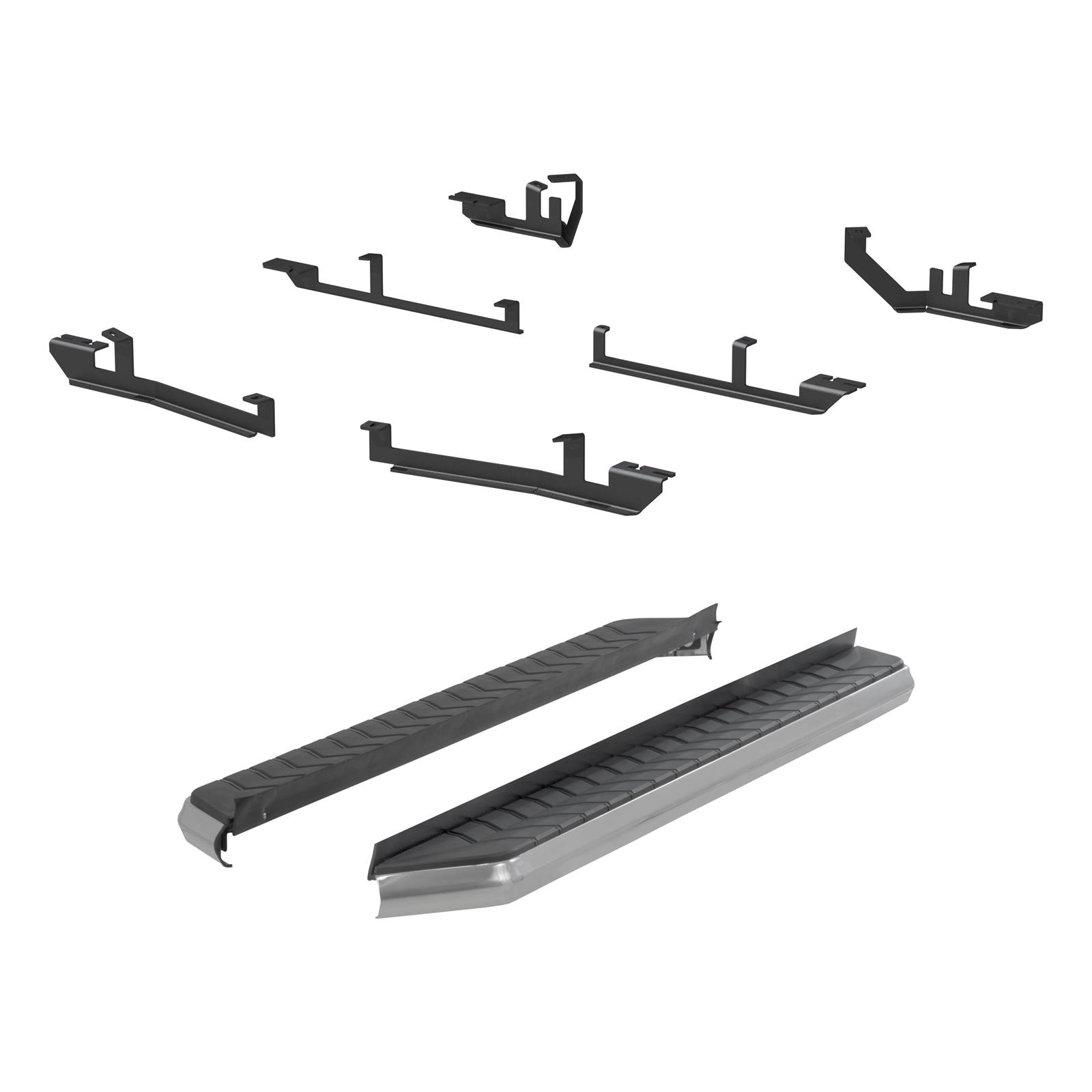 Aries Automotive AeroTread Running Boards for 2014-2020 SORENTO - 2051028 Boards, Aluminum/Stainless Steel, Polished, Full Length, 67.00 in. Length, For Kia, Pair thumbnail 5