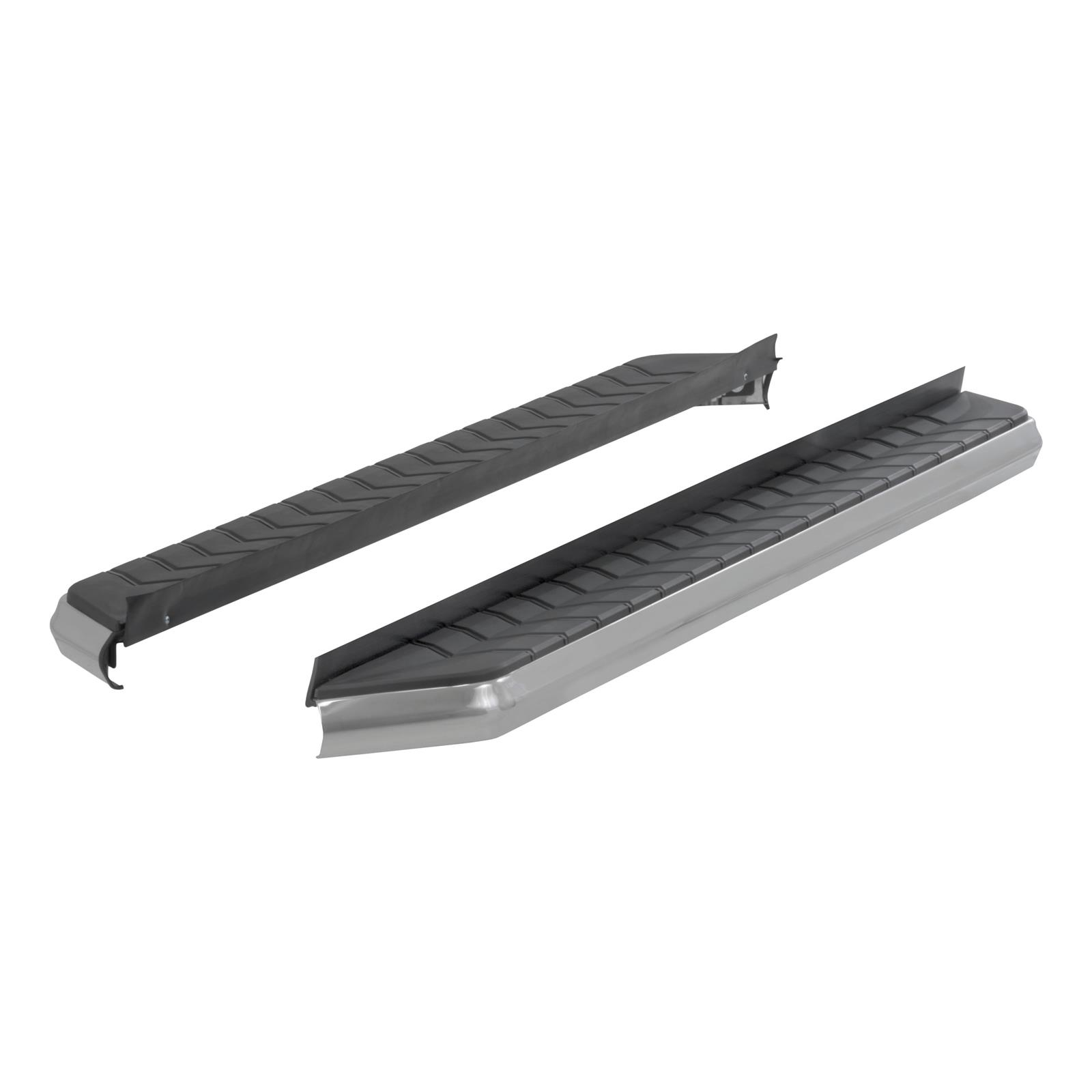 Aries Automotive AeroTread Running Boards 2051867 Boards, Aluminum/Stainless Steel, Polished, Full Length, 67.00 in. Length, Dodge, Pair thumbnail 4