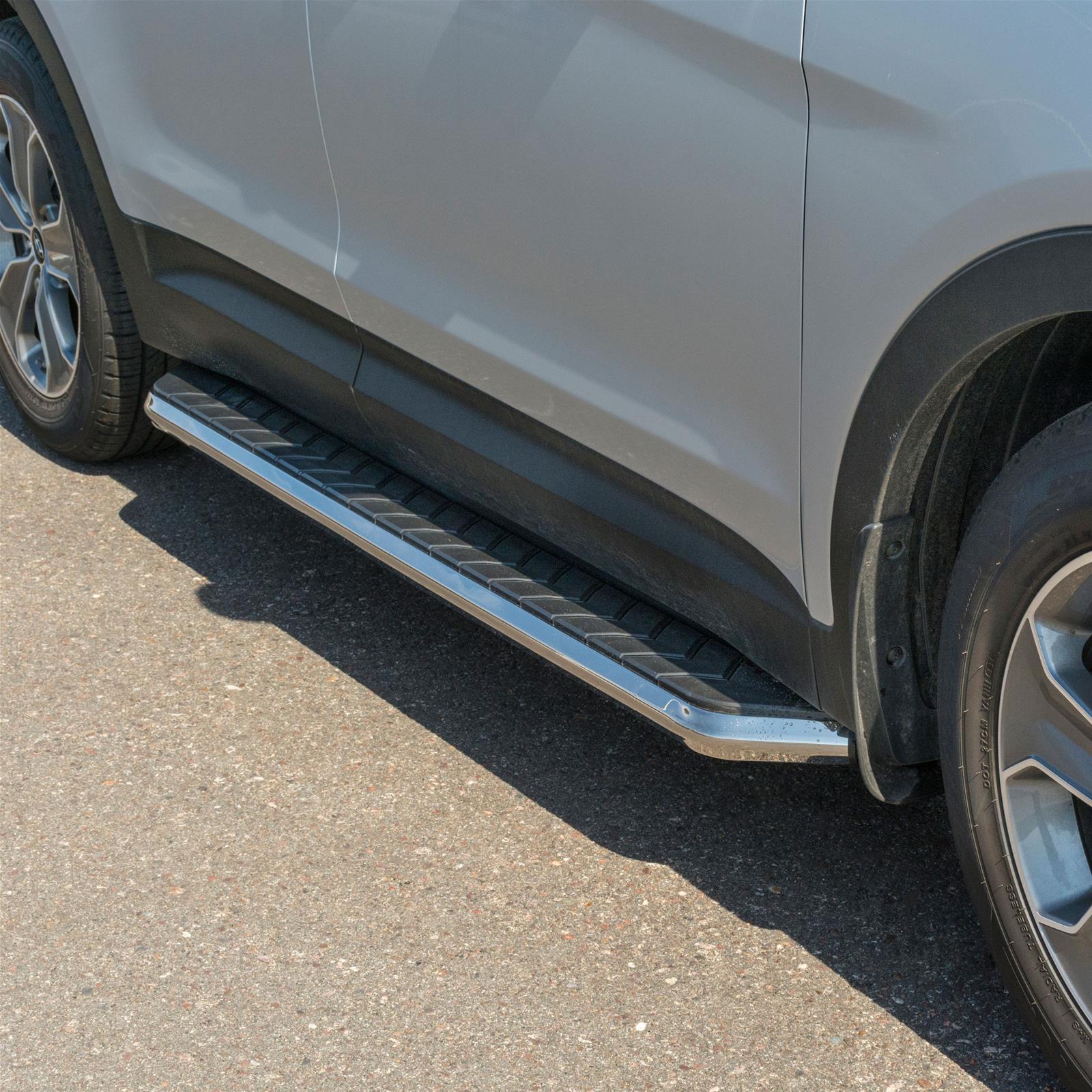 Aries Automotive AeroTread Running Boards 2051870 Boards, Aluminum/Stainless Steel, Polished, Full Length, 70.00 in. Length, Dodge, Pair thumbnail 2