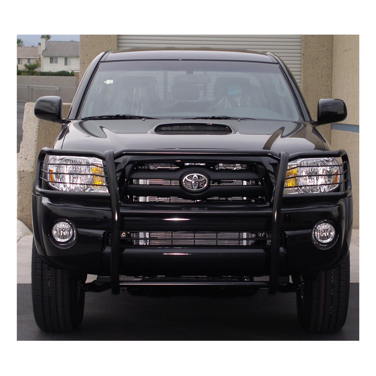 Aries Automotive Grille Guards for 2005-2015 TACOMA - 2054 Guard, Brush Guard Steel, Black Powdercoated, Toyota, Each