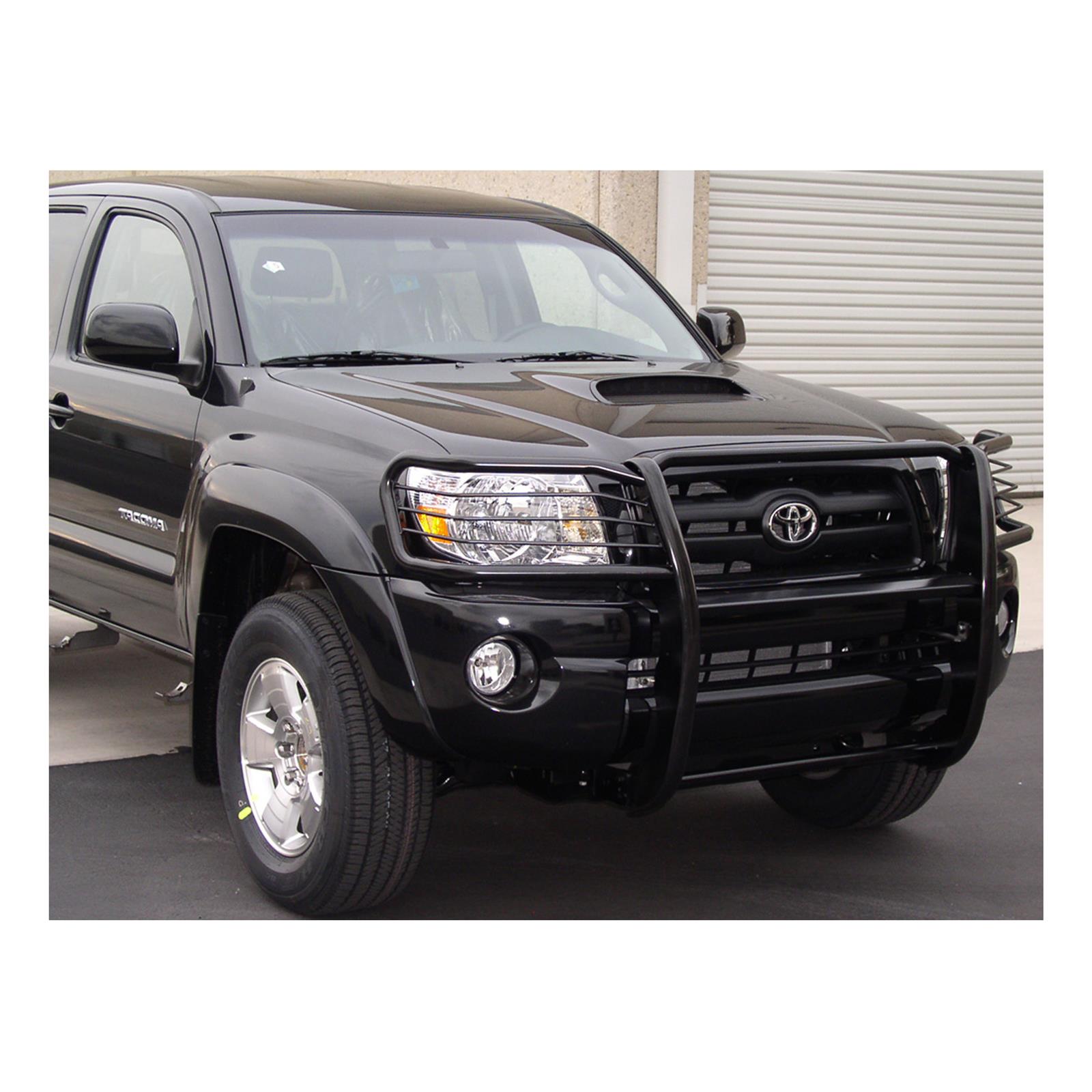 Aries Automotive Grille Guards for 2005-2015 TACOMA - 2054 Guard, Brush Guard Steel, Black Powdercoated, Toyota, Each thumbnail 2