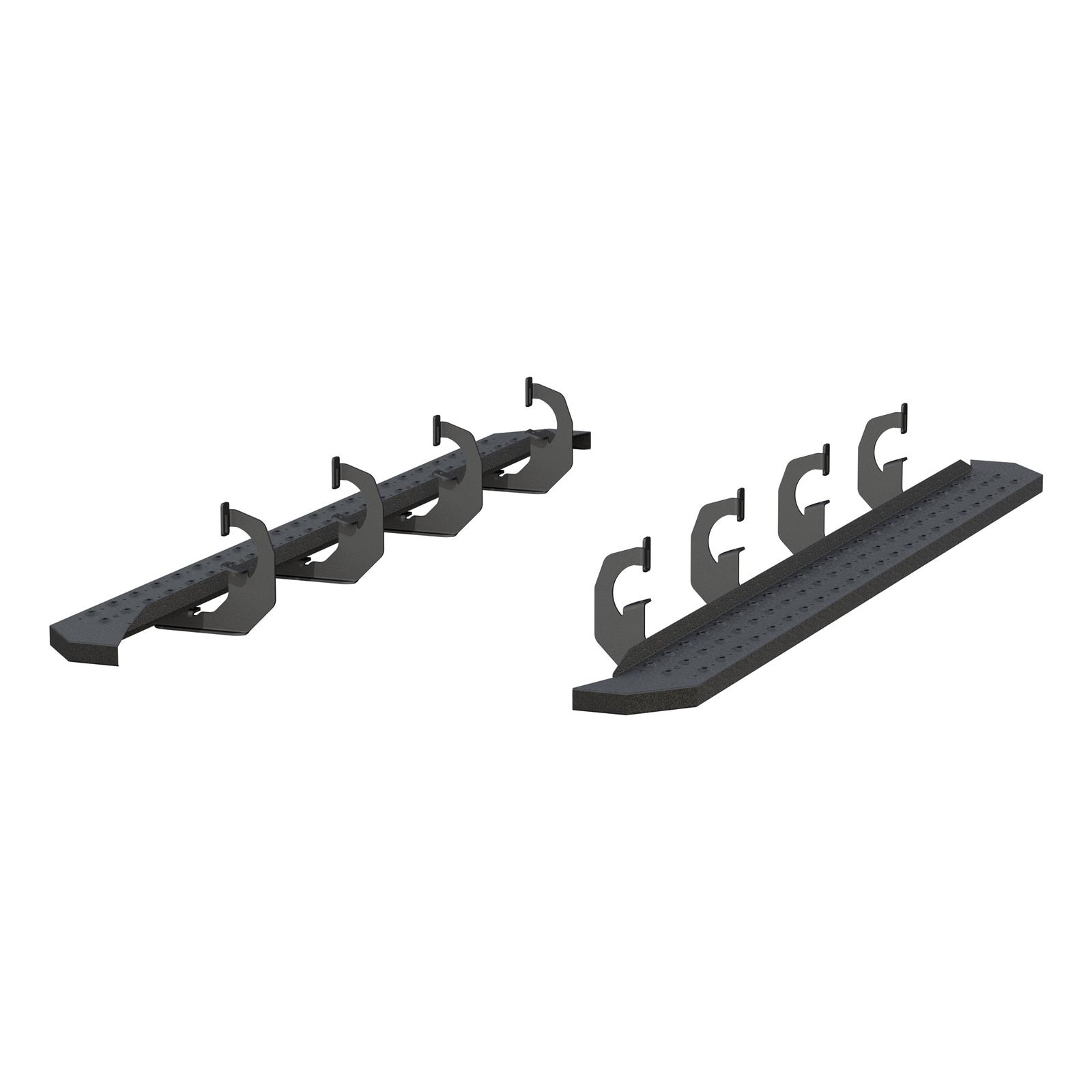 Aries Automotive RidgeStep Running Boards 2055512 Boards, Carbon Steel, Black Powdercoated, Textured, 6 1/2 in. Boards, 91.00 in. Length, Chevrolet, GMC, Pair thumbnail 6