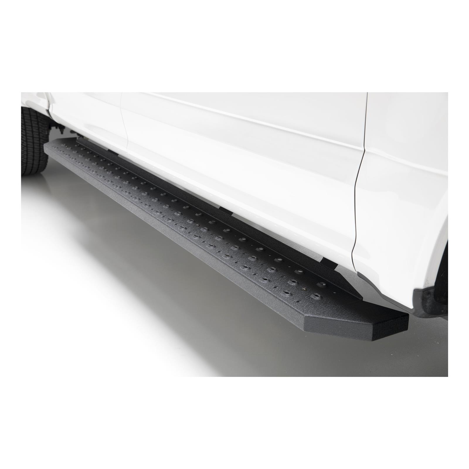 Aries Automotive RidgeStep Running Boards 2055512 Boards, Carbon Steel, Black Powdercoated, Textured, 6 1/2 in. Boards, 91.00 in. Length, Chevrolet, GMC, Pair thumbnail 4