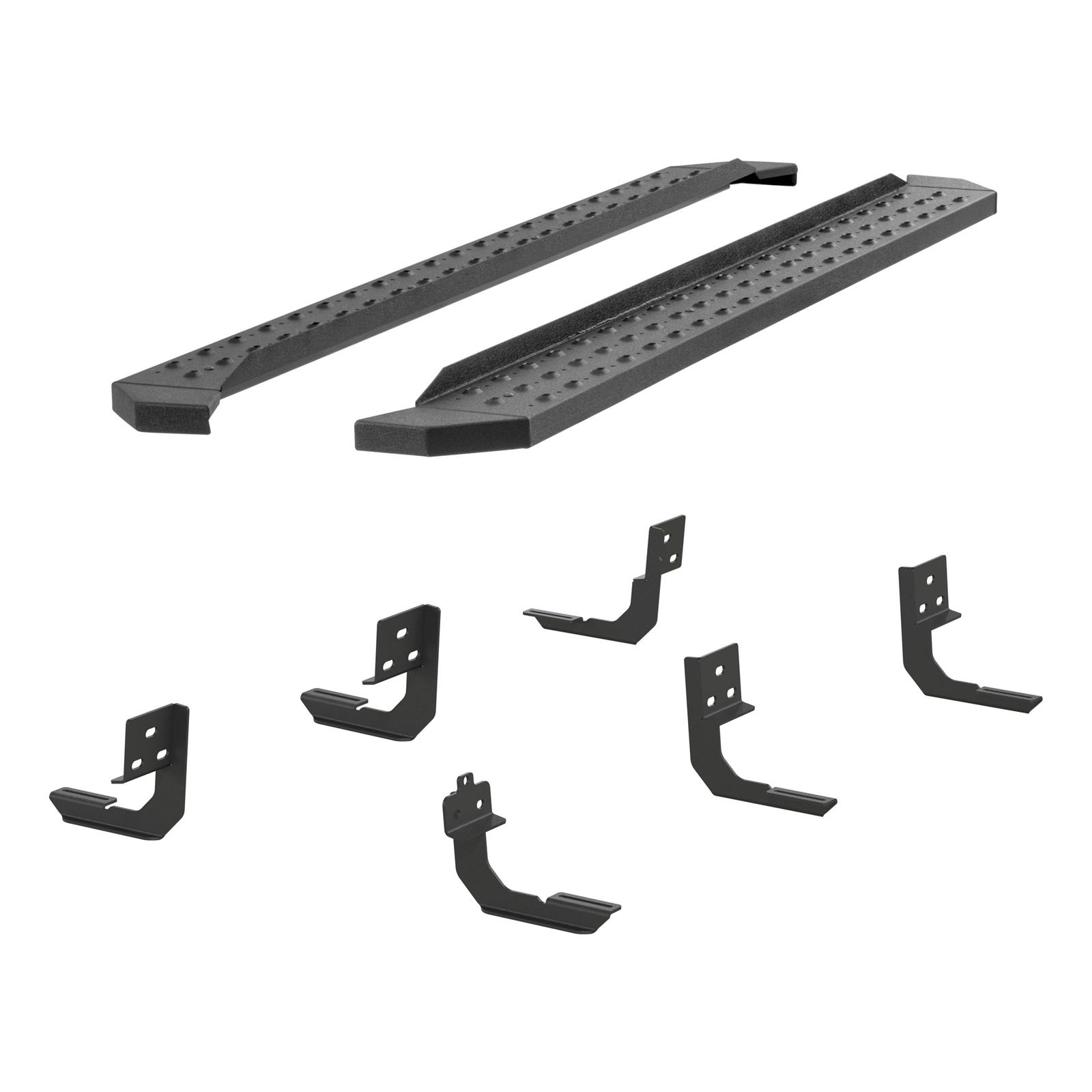 Aries Automotive RidgeStep Running Boards 2055515 Boards, Carbon Steel, Black Powdercoated, Textured, 6 1/2 in. Boards, 85.00 in. Length, Ram, Pair thumbnail 5
