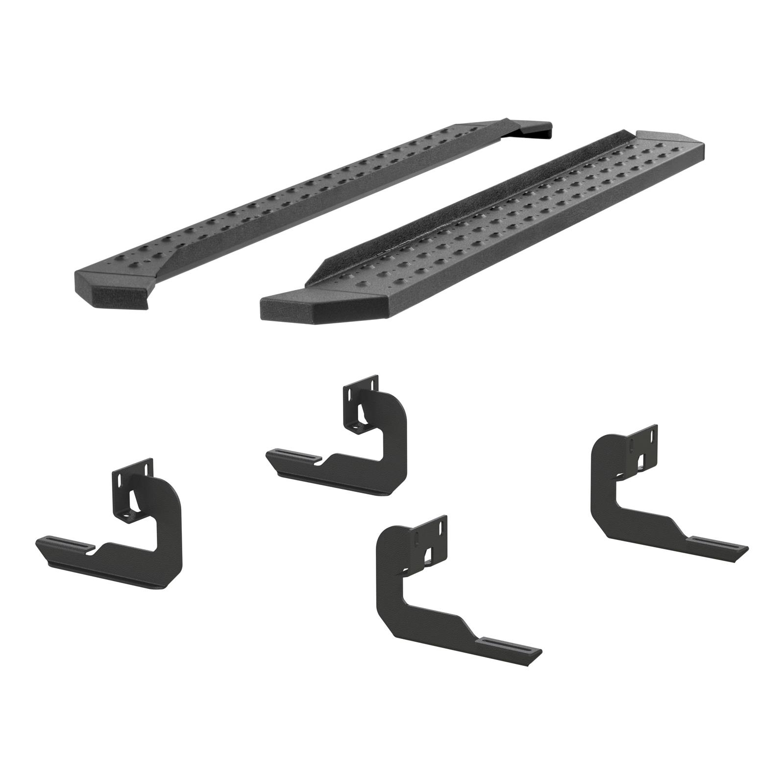 Aries Automotive RidgeStep Running Boards 2055517 Boards, Carbon Steel, Black Powdercoated, Textured, 6 1/2 in. Boards, 75.00 in. Length, Ford, Pair thumbnail 5