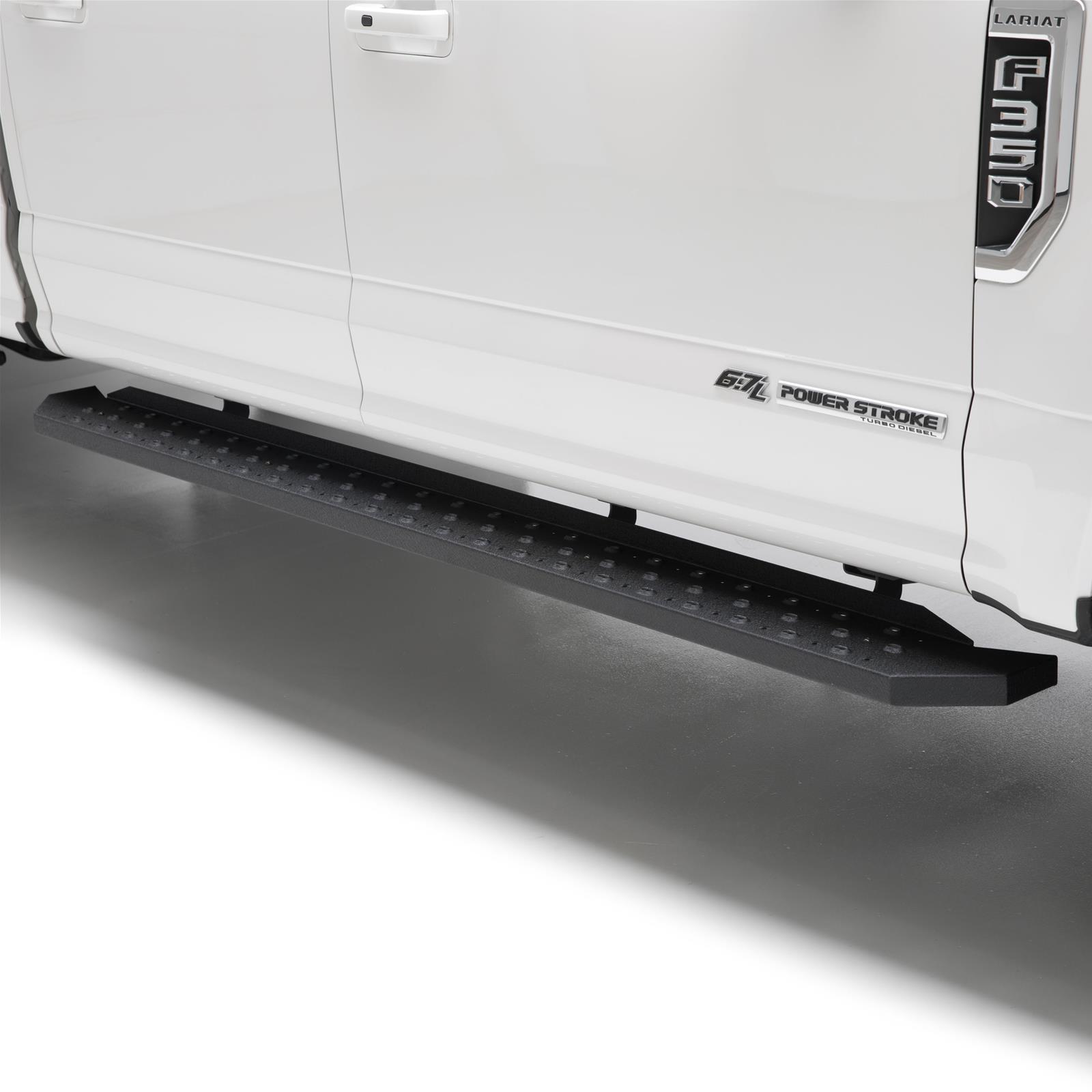 Aries Automotive RidgeStep Running Boards 2055520 Boards, Carbon Steel, Black Powdercoated, Textured, 6 1/2 in. Boards, 53.00 in. Length, Ford, Pair thumbnail 4