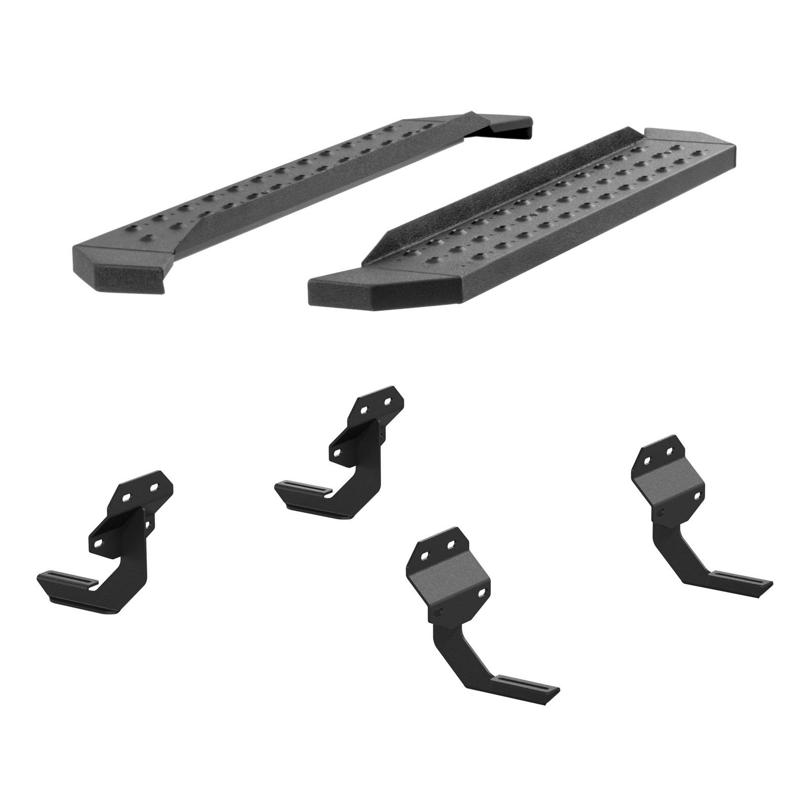 Aries Automotive RidgeStep Running Boards 2055520 Boards, Carbon Steel, Black Powdercoated, Textured, 6 1/2 in. Boards, 53.00 in. Length, Ford, Pair thumbnail 6