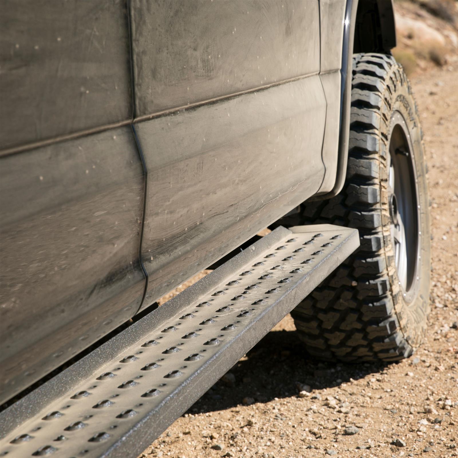 Aries Automotive RidgeStep Running Boards 2055521 Boards, Carbon Steel, Black Powdercoated, Textured, 6 1/2 in. Boards, 85.00 in. Length, Ford, Pair thumbnail 3