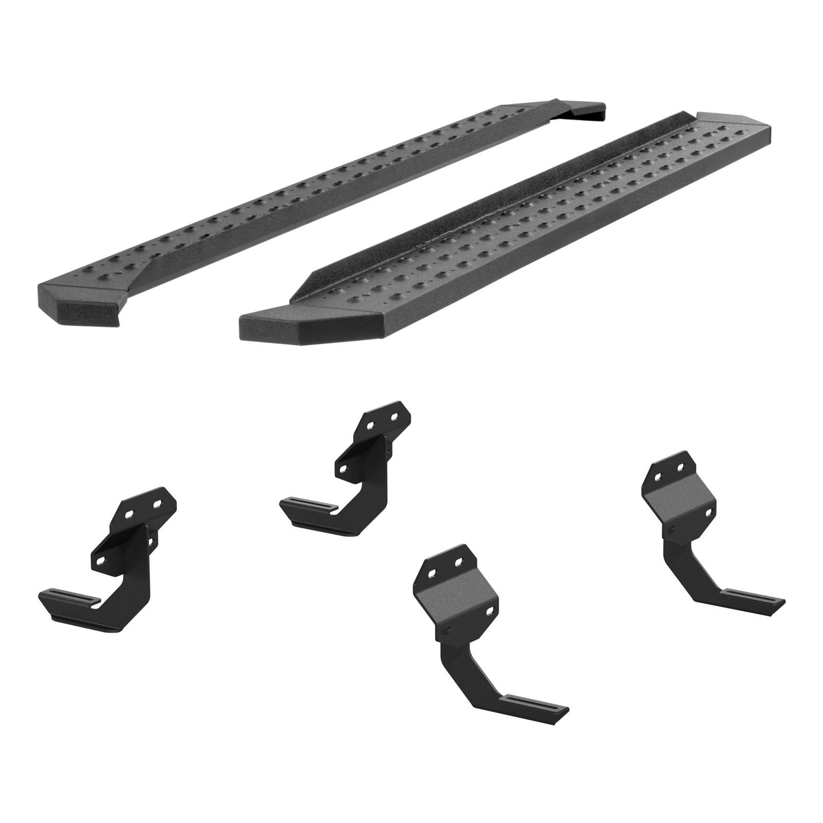 Aries Automotive RidgeStep Running Boards 2055521 Boards, Carbon Steel, Black Powdercoated, Textured, 6 1/2 in. Boards, 85.00 in. Length, Ford, Pair thumbnail 9