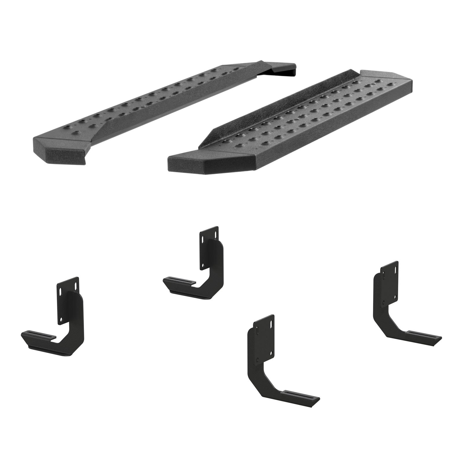 Aries Automotive RidgeStep Running Boards for 1999-2016 F-350 SUPER DUTY, F-250 1999 - 2055522 Boards, Carbon Steel, Black Powdercoated, Textured, 6 1/2 in. Boards, 53.00 in. Length, Ford, Pair thumbnail 6