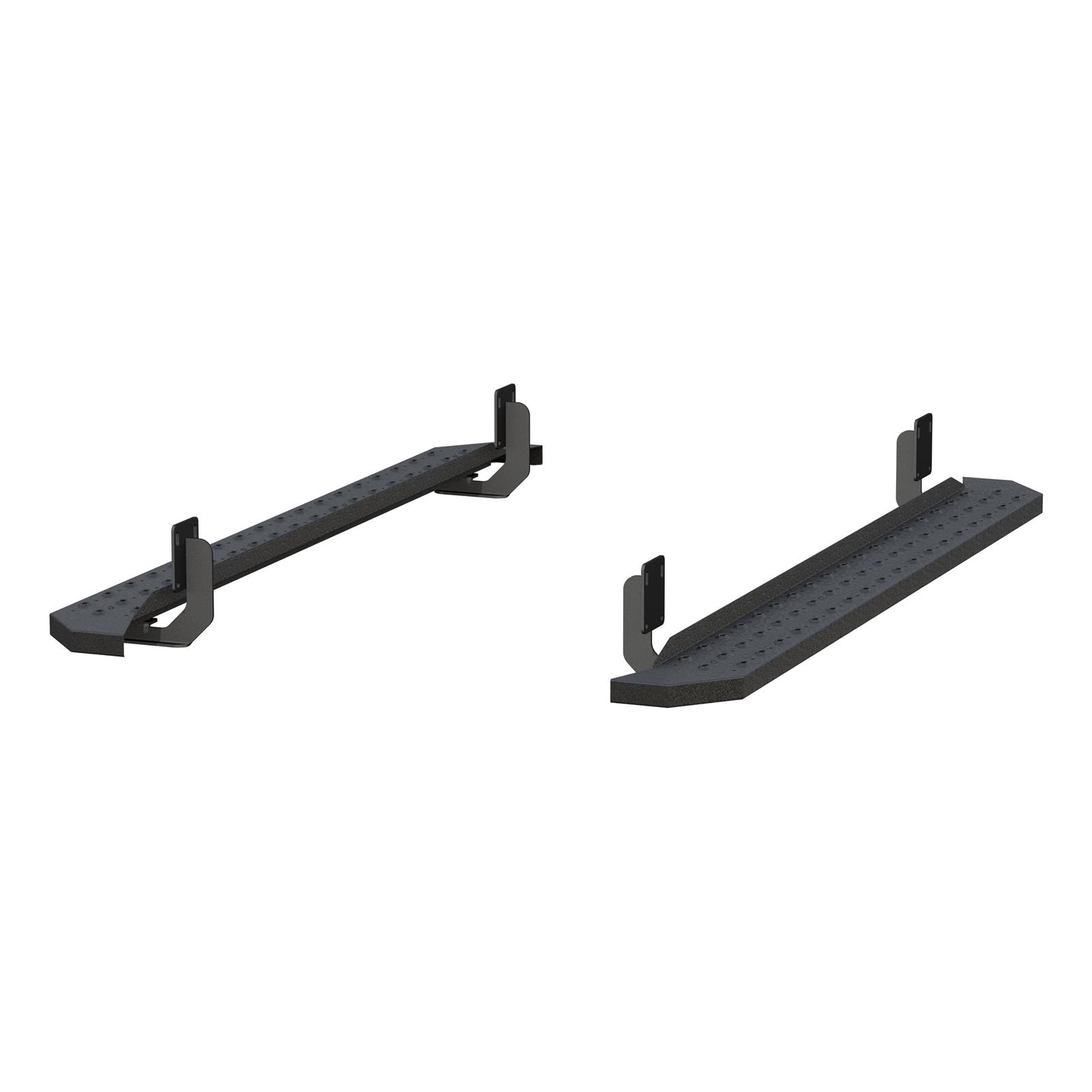 Aries Automotive RidgeStep Running Boards for 1999-2016 F-350 SUPER DUTY, F-250 1999 - 2055523 Boards, Carbon Steel, Black Powdercoated, Textured, 6 1/2 in. Boards, 75.00 in. Length, Ford, Pair thumbnail 7