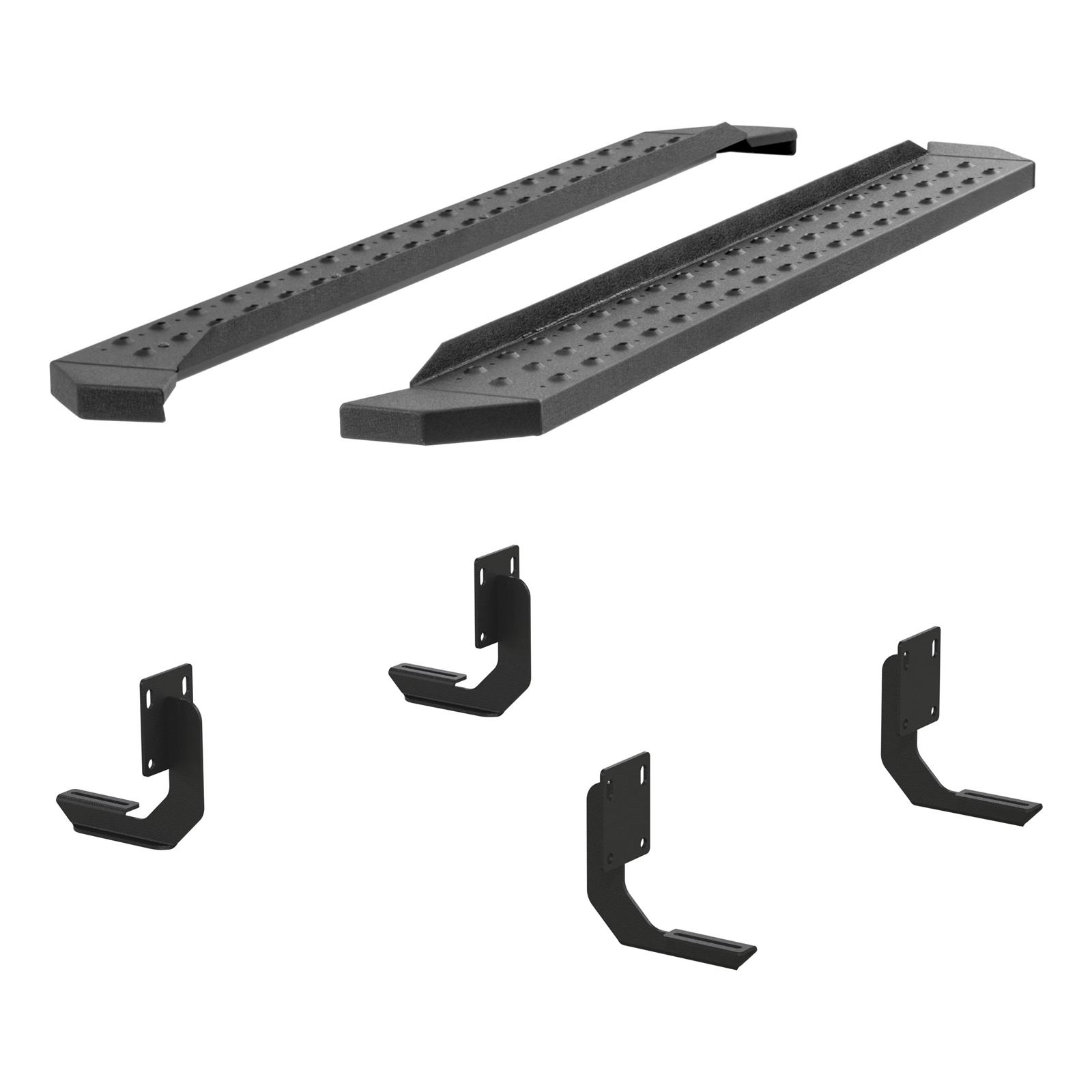 Aries Automotive RidgeStep Running Boards for 1999-2016 F-350 SUPER DUTY, F-250 1999 - 2055523 Boards, Carbon Steel, Black Powdercoated, Textured, 6 1/2 in. Boards, 75.00 in. Length, Ford, Pair thumbnail 5