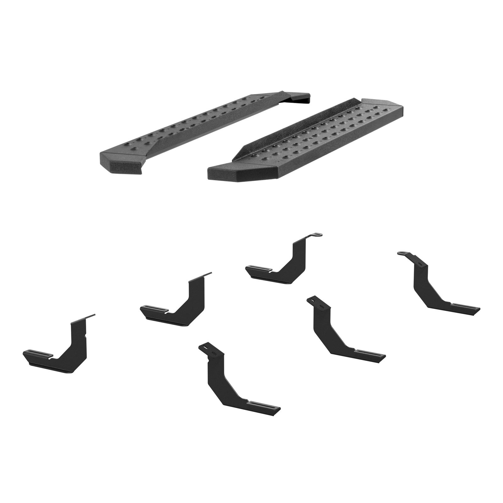 Aries Automotive RidgeStep Running Boards 2055527 Boards, Carbon Steel, Black Powdercoated, Textured, 6 1/2 in. Boards, 53.00 in. Length, Toyota, Pair thumbnail 7