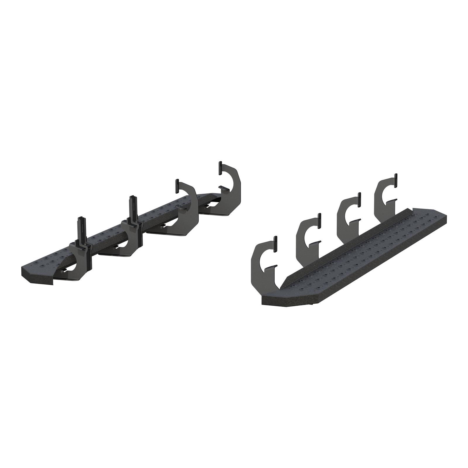 Aries Automotive RidgeStep Running Boards 2055530 Boards, Carbon Steel, Black Powdercoated, Textured, 6 1/2 in. Boards, 75.00 in. Length, Chevrolet, GMC, Pair thumbnail 8