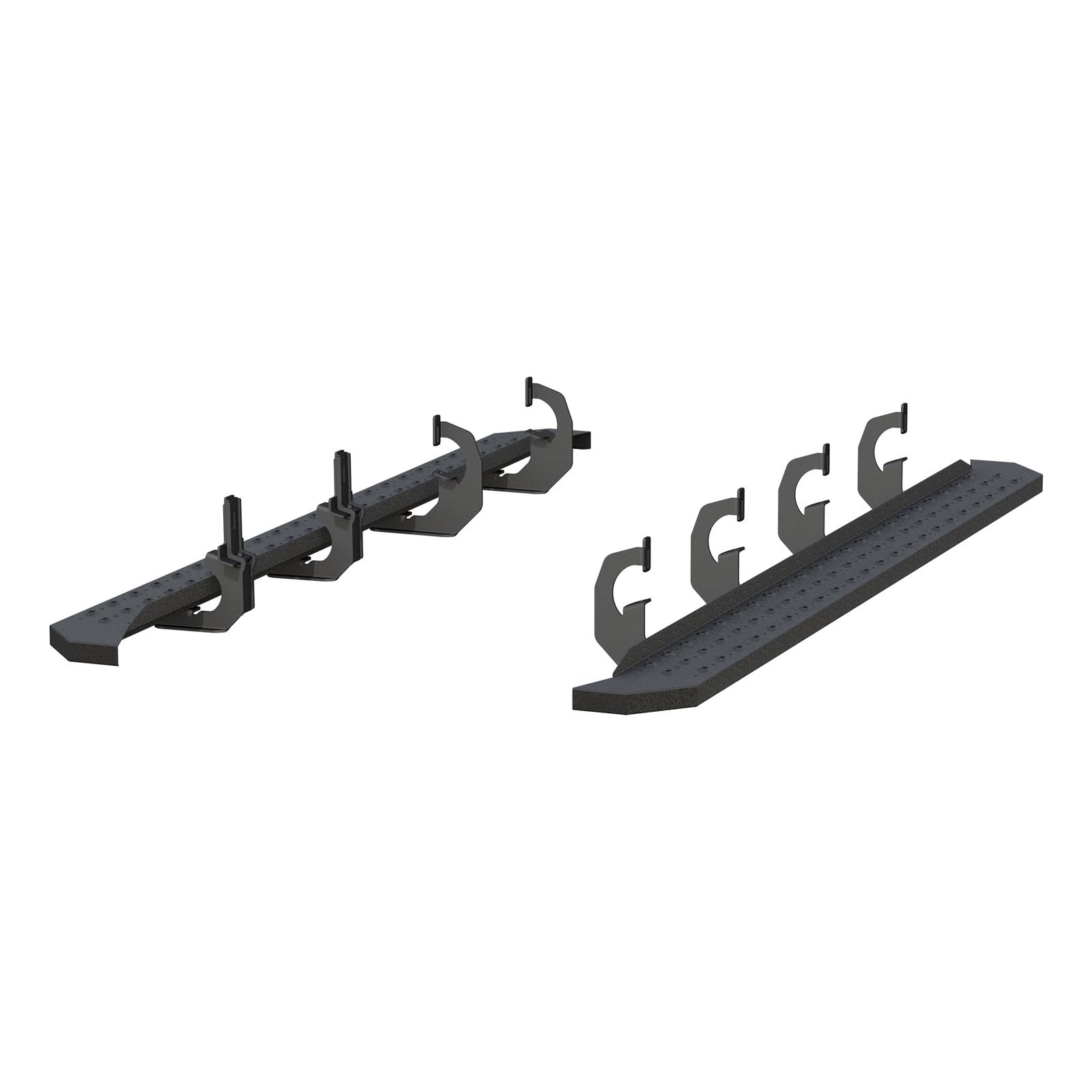 Aries Automotive RidgeStep Running Boards 2055531 Boards, Carbon Steel, Black Powdercoated, Textured, 6 1/2 in. Boards, 91.00 in. Length, Chevrolet, GMC, Pair thumbnail 8
