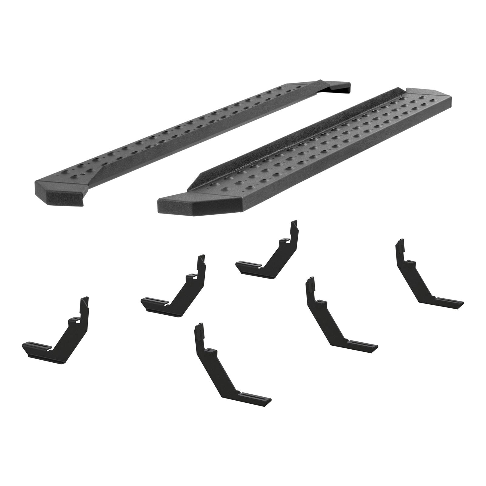 Aries Automotive RidgeStep Running Boards for 2015-2022 CANYON, COLORADO - 2055532 Boards, Carbon Steel, Black Powdercoated, Textured, 6 1/2 in. Boards, 75.00 in. Length, Chevrolet, GMC, Pair thumbnail 6