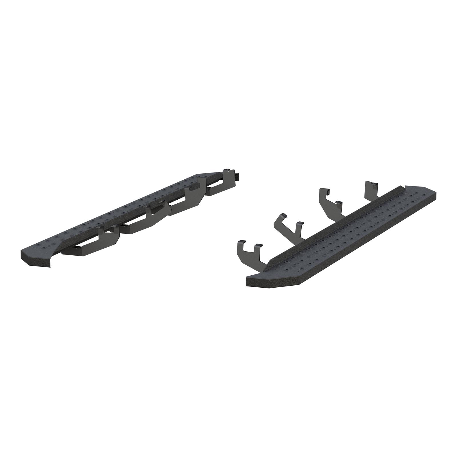 Aries Automotive RidgeStep Running Boards for 2017-2018 RIDGELINE - 2055538 Boards, Carbon Steel, Black Powdercoated, Textured, 6 1/2 in. Boards, 85.00 in. Length, For use on Honda®, Pair thumbnail 6