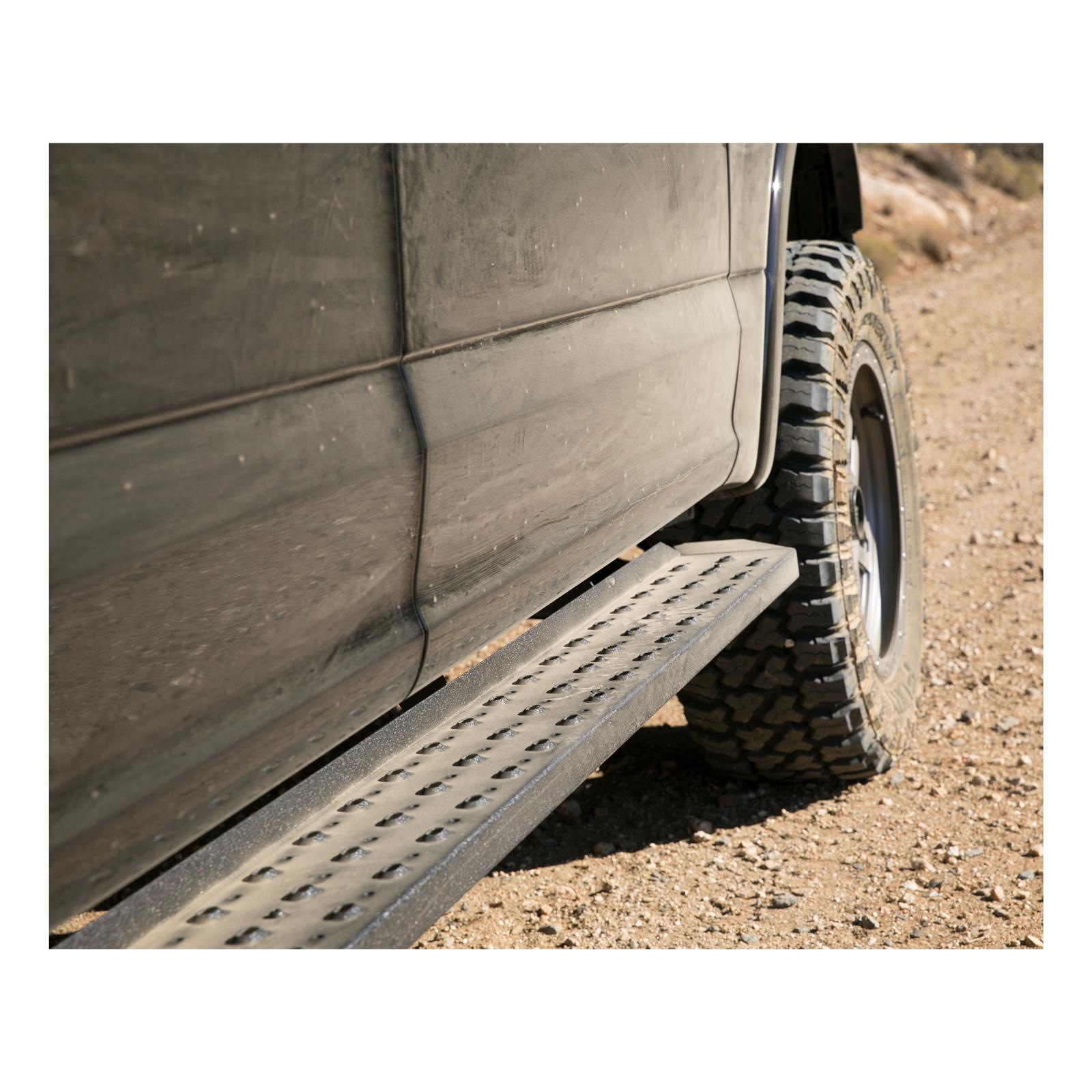 Aries Automotive RidgeStep Running Boards 2055552 Boards, Carbon Steel, Black Powdercoated, Textured, 6 1/2 in. Boards, 85.00 in. Length, Ford, Pair thumbnail 3
