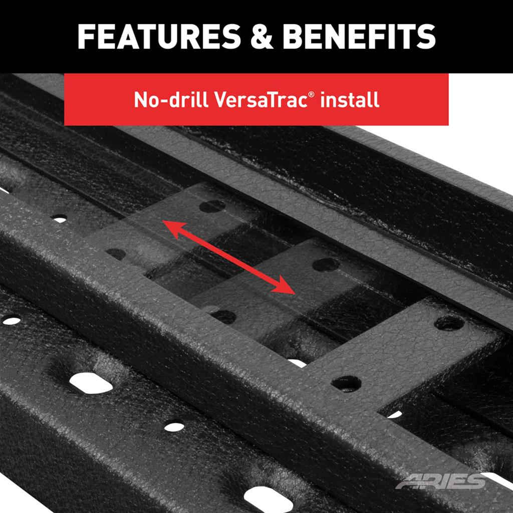 ARIES Automotive 2055545 Aries Automotive RidgeStep Running Boards