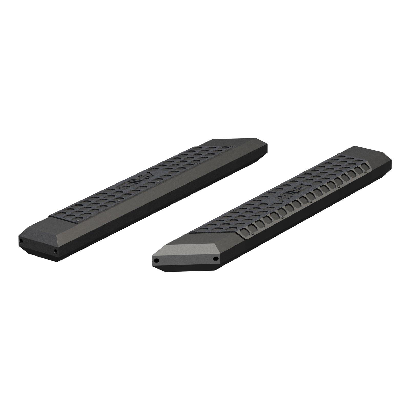 Aries Automotive AdvantEDGE 5.5 in. Side Bars 2055953 Step Bars, Diameter, Aluminum, Black Powdercoated, Pair thumbnail 3
