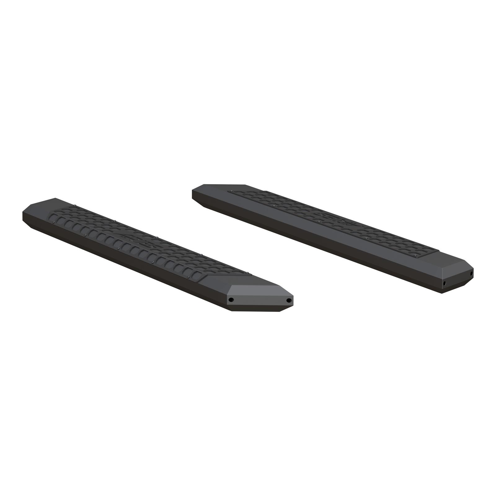 Aries Automotive AdvantEDGE 5.5 in. Side Bars 2055953 Step Bars, Diameter, Aluminum, Black Powdercoated, Pair thumbnail 5