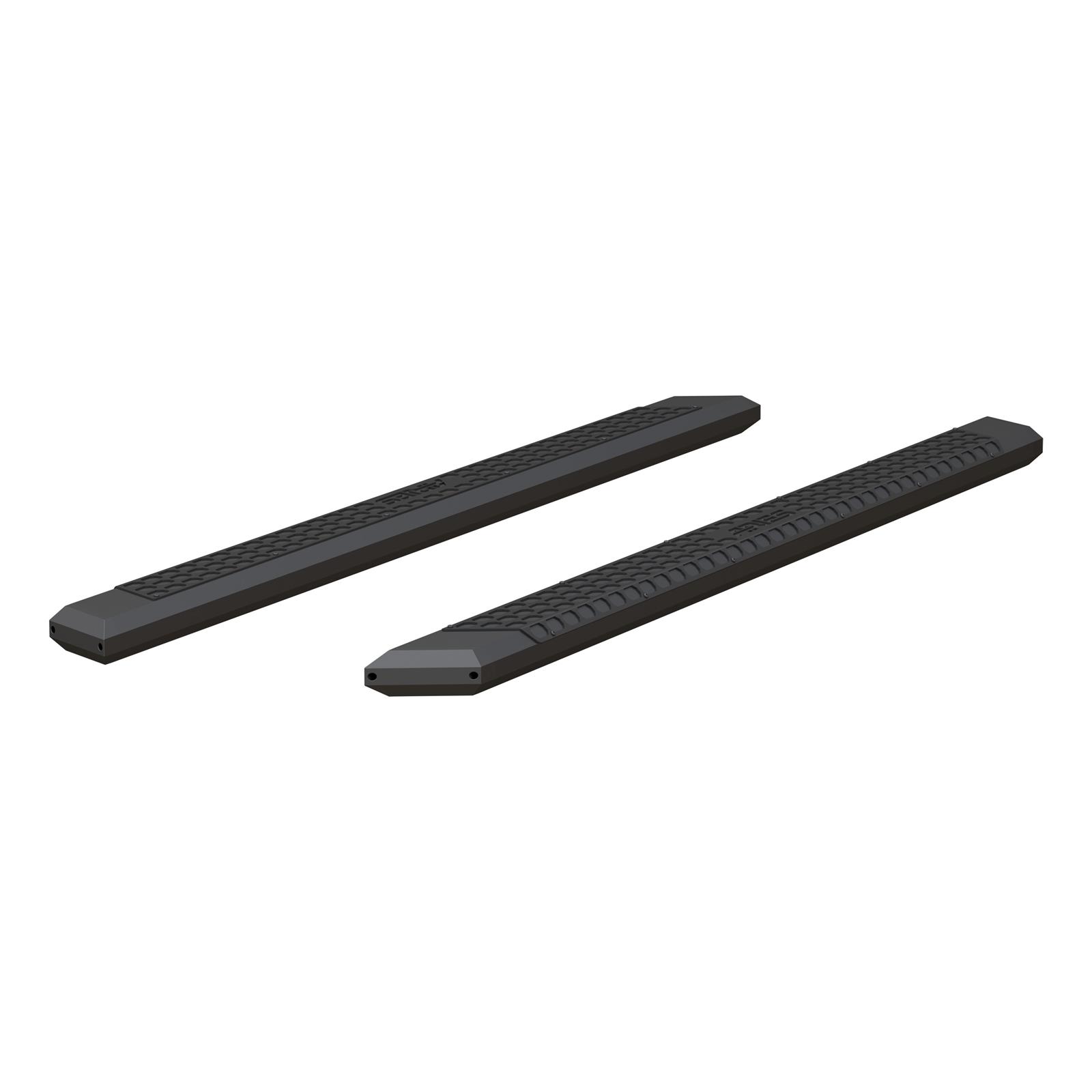 Aries Automotive AdvantEDGE 5.5 in. Side Bars 2055985 Step Bars, Diameter, Aluminum, Black Powdercoated, Pair thumbnail 5