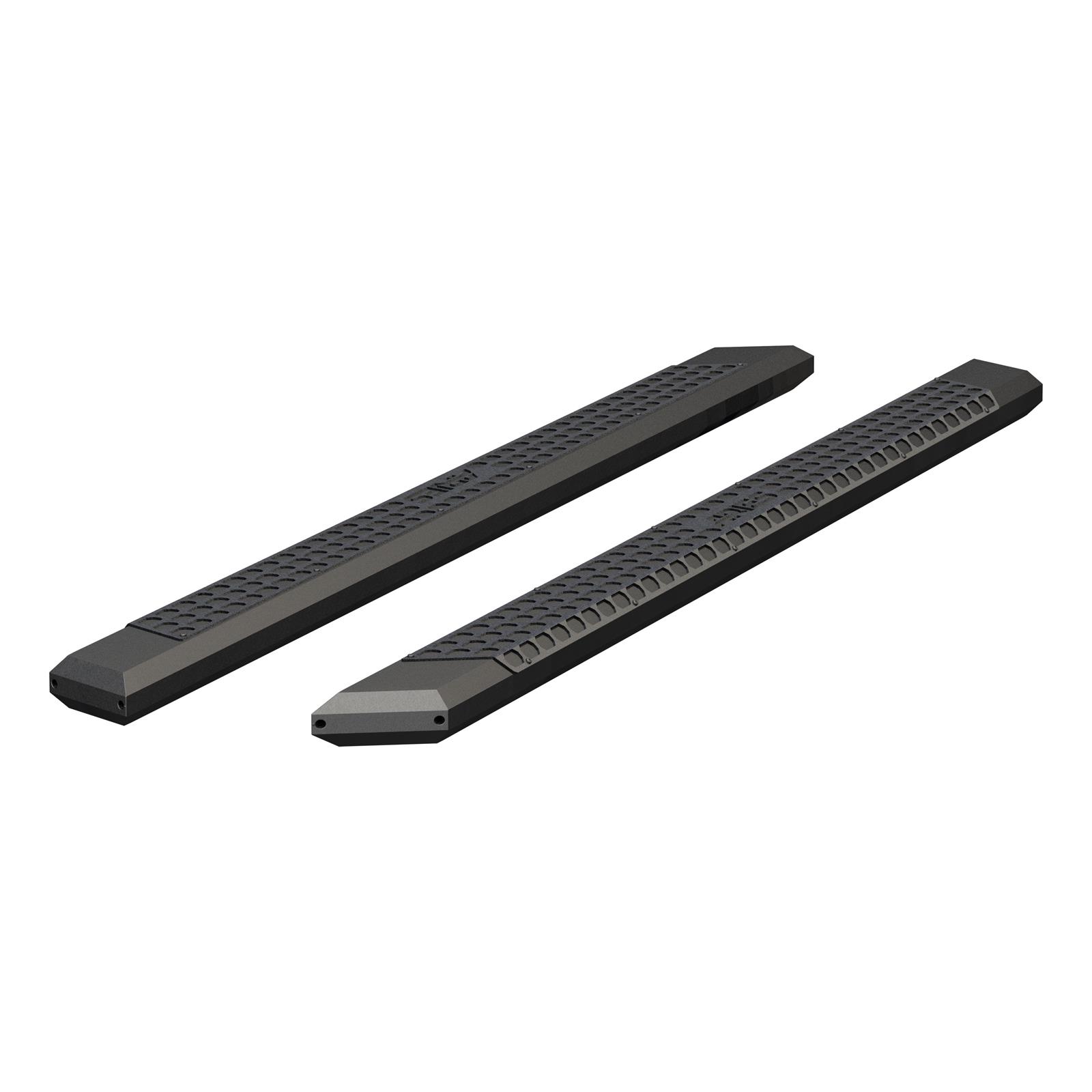 Aries Automotive AdvantEDGE 5.5 in. Side Bars 2055991 Step Bars, Diameter, Aluminum, Black Powdercoated, Ford, Ram, Pair thumbnail 8