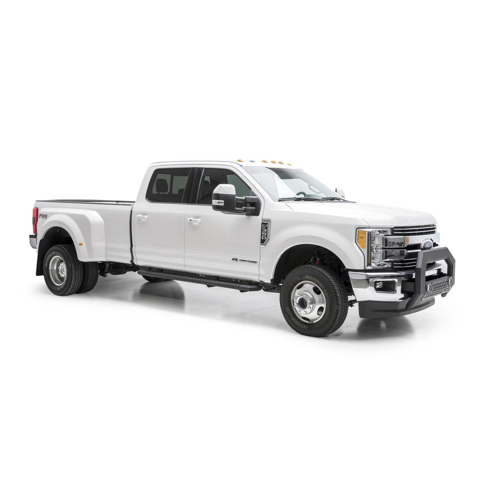 Aries Automotive AdvantEDGE 5.5 in. Side Bars 2055991 Step Bars, Diameter, Aluminum, Black Powdercoated, Ford, Ram, Pair thumbnail 4