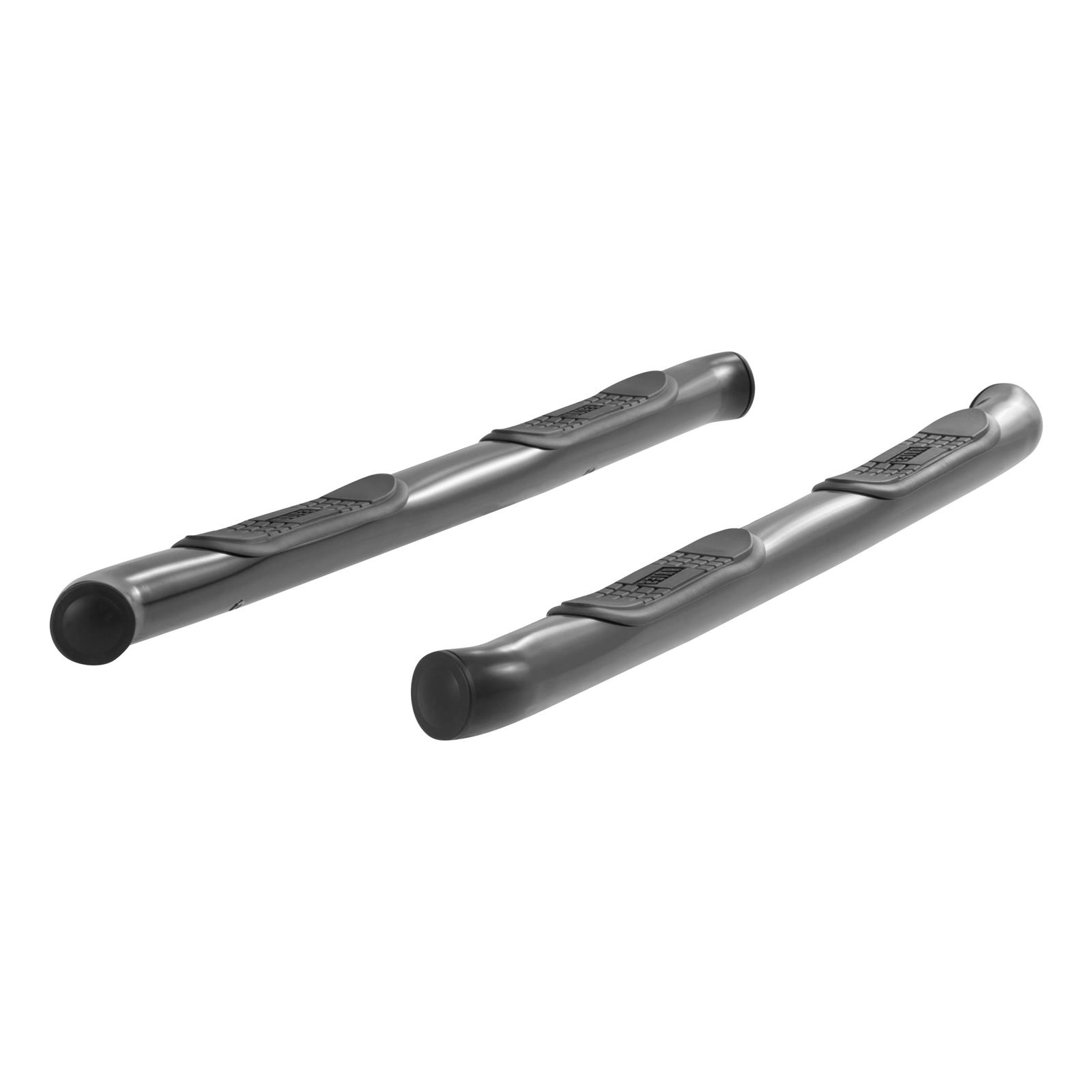 Aries Automotive 3 in. Round Side Bars for 2009-2015 PILOT - 206008 Step Bars, Diameter, Steel, Black Powdercoated, use on Honda®, Pair thumbnail 3